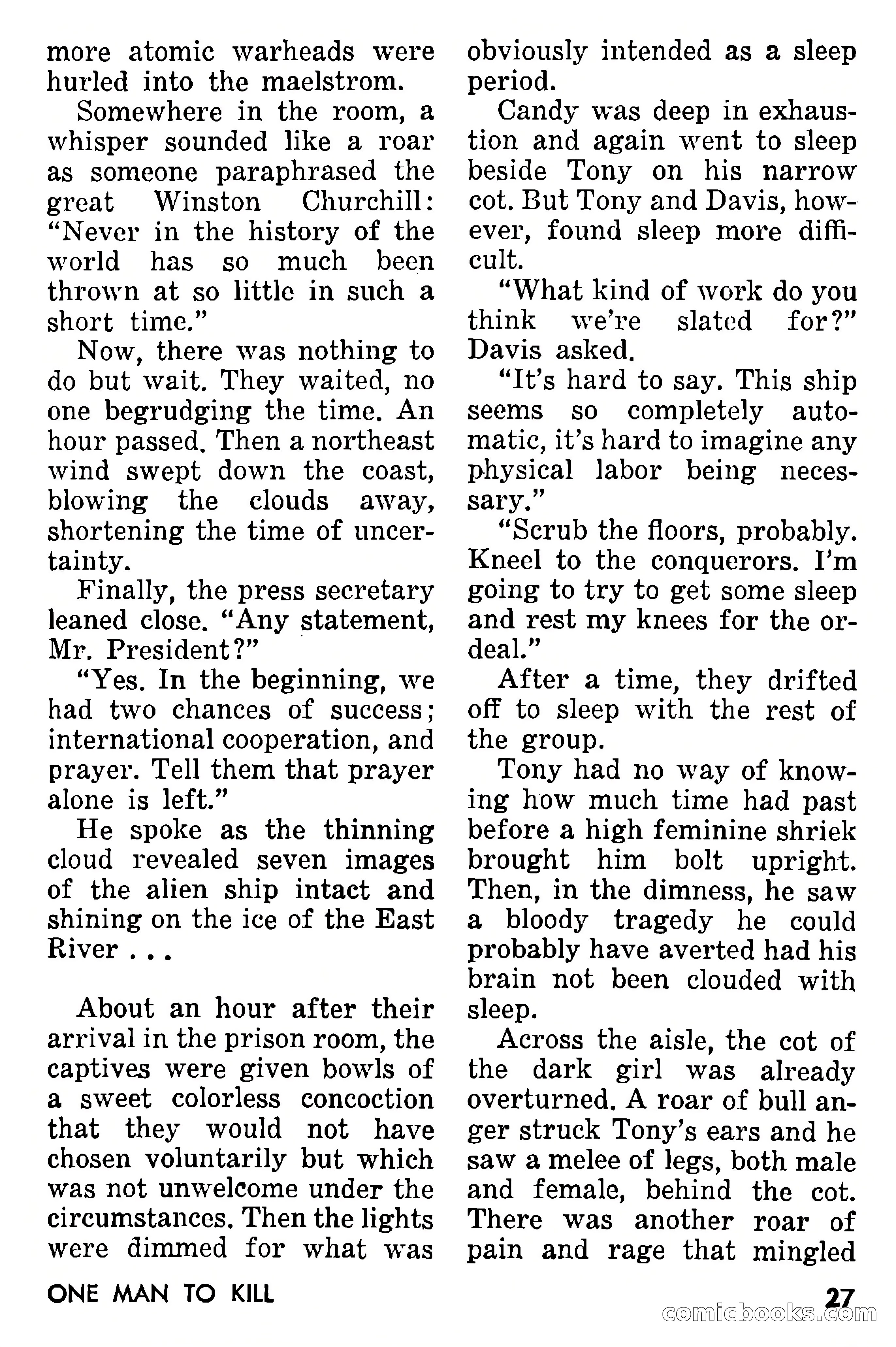 Amazing Stories, September 1955 — page 27 of 133