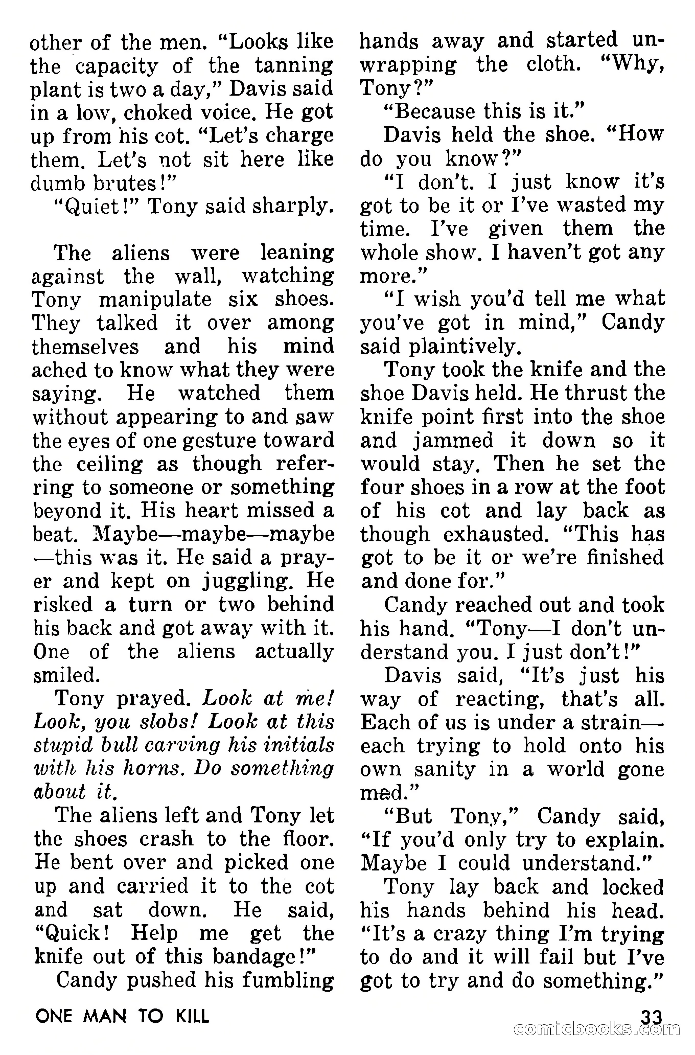 Amazing Stories, September 1955 — page 33 of 133