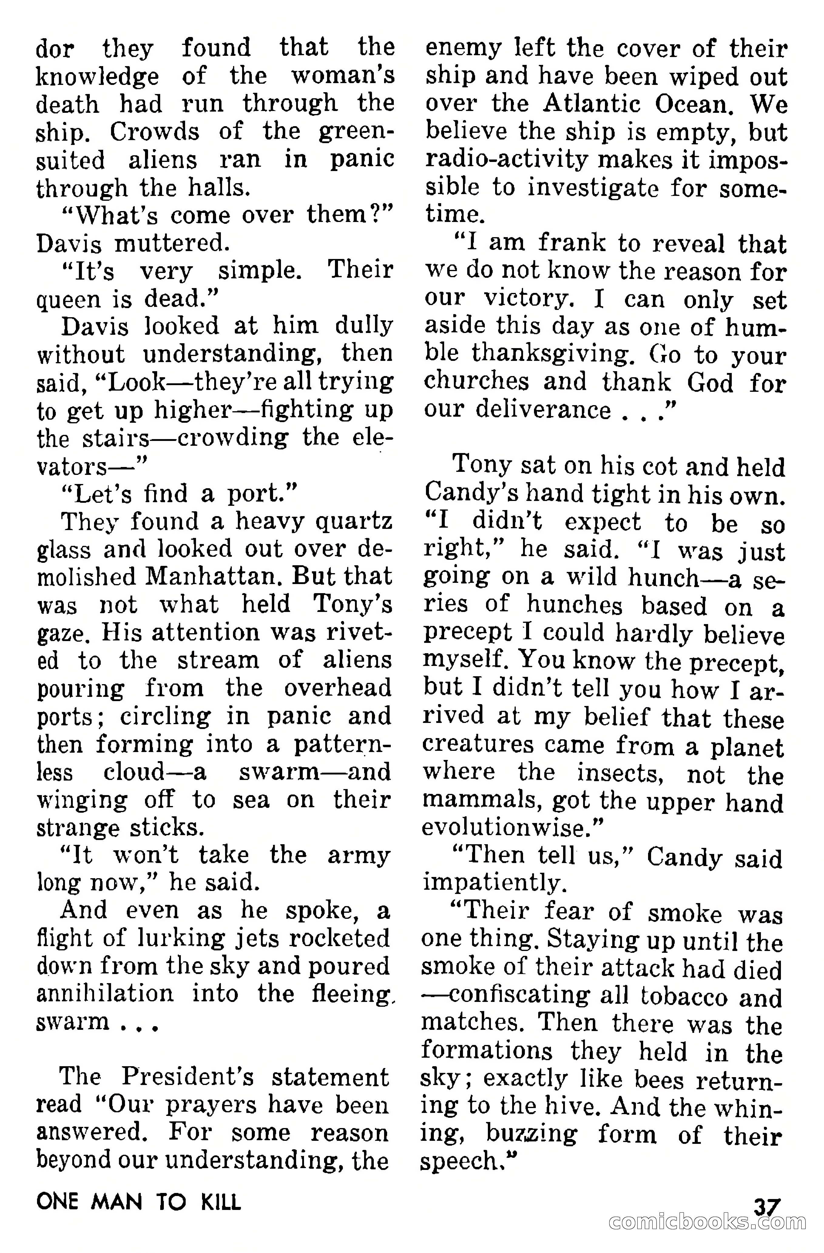 Amazing Stories, September 1955 — page 37 of 133