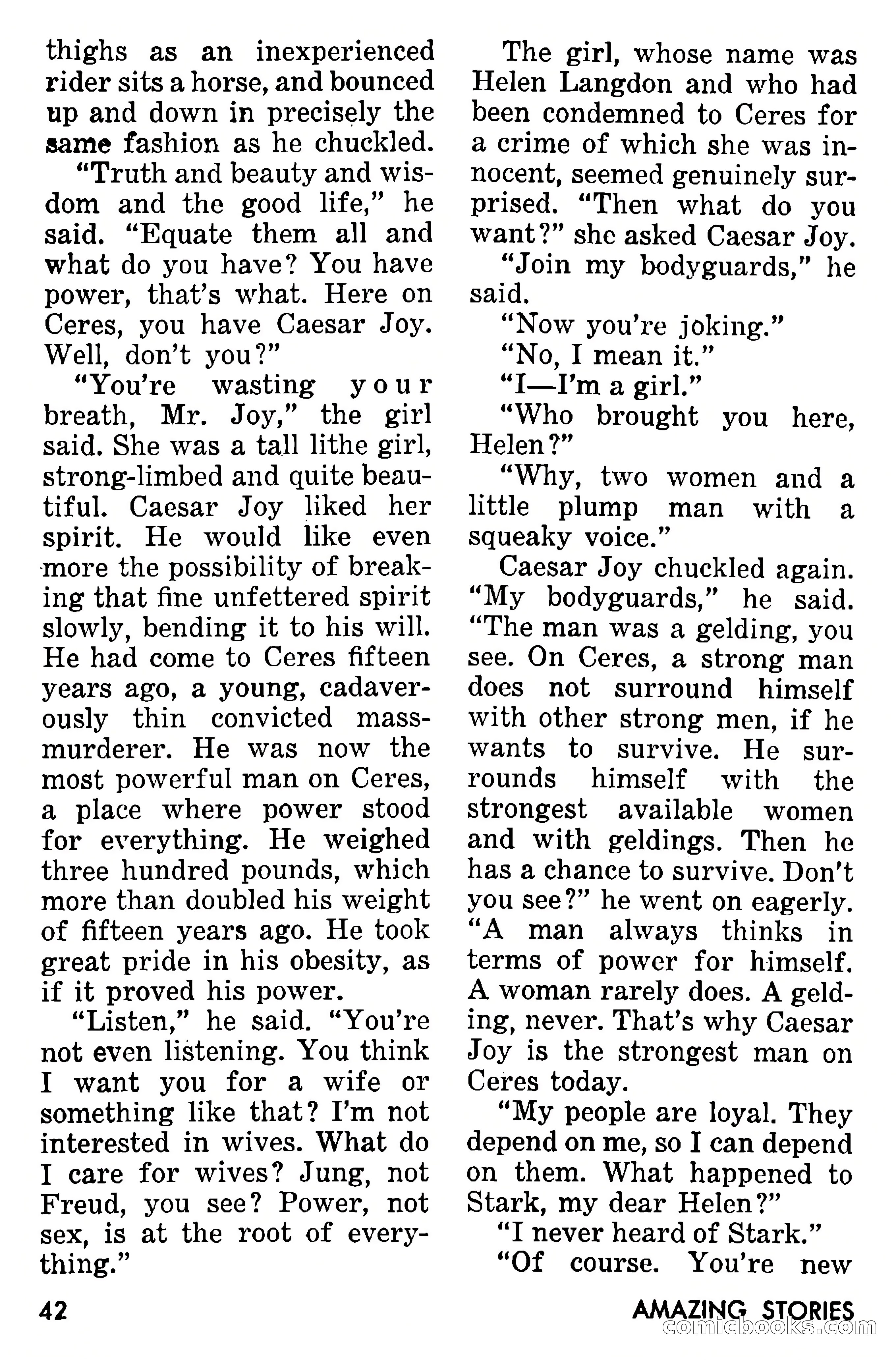 Amazing Stories, September 1955 — page 42 of 133