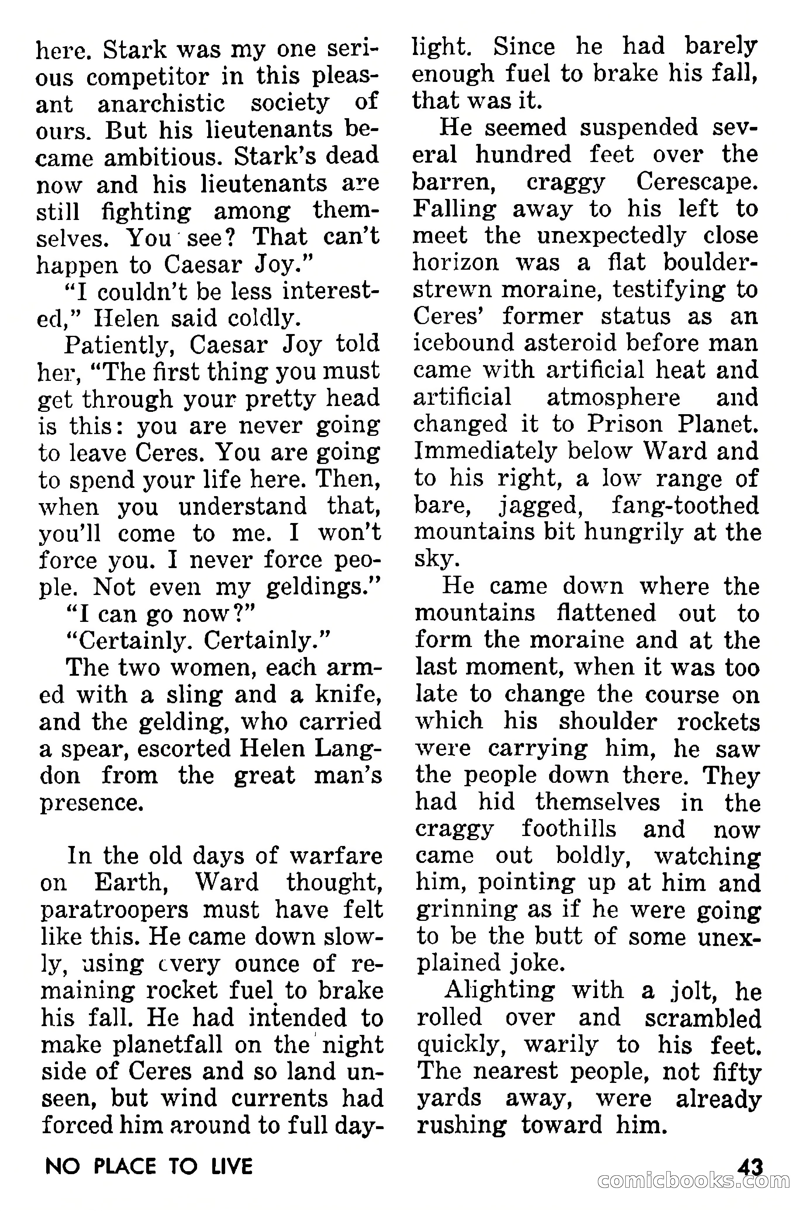 Amazing Stories, September 1955 — page 43 of 133