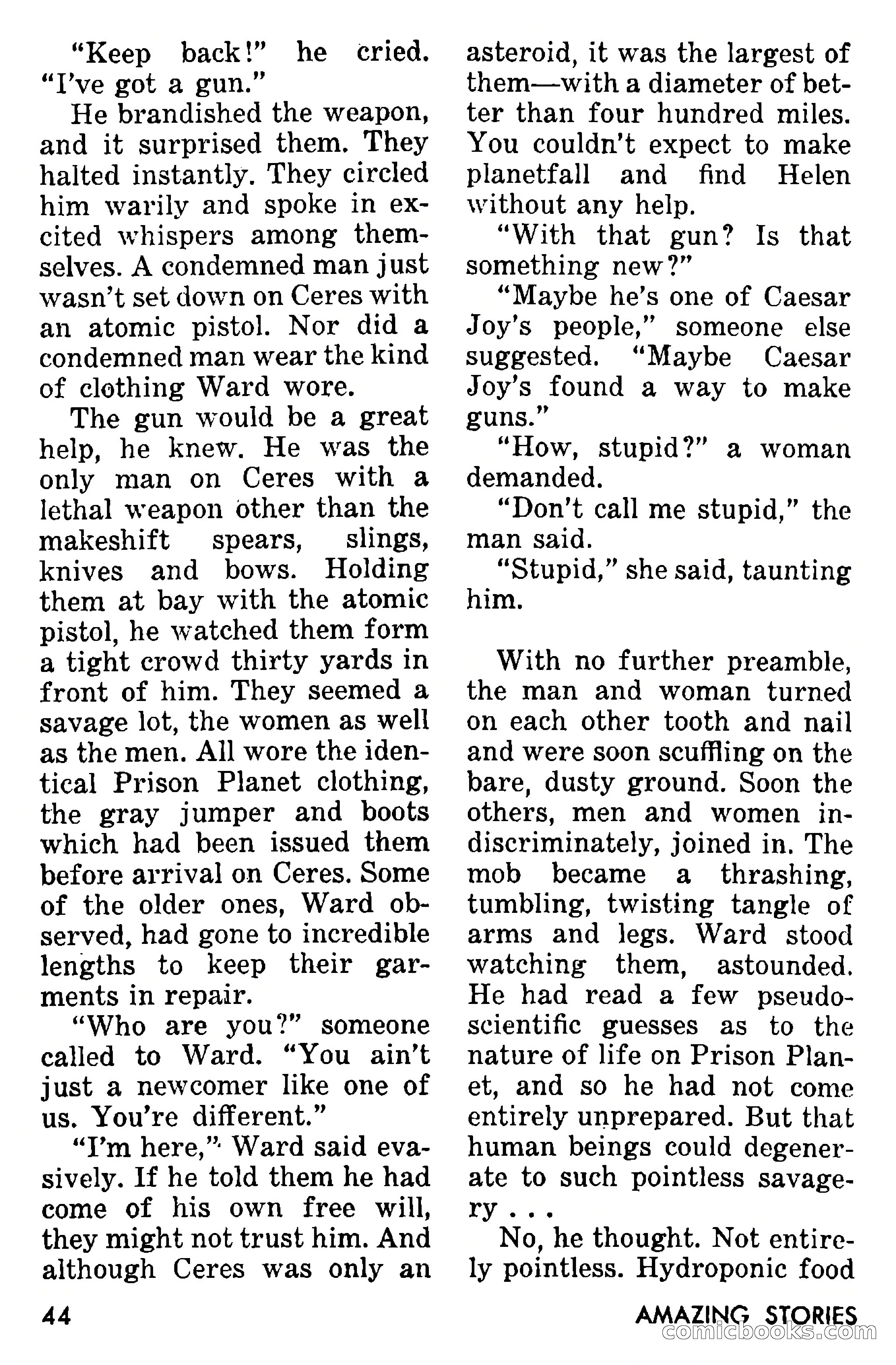 Amazing Stories, September 1955 — page 44 of 133