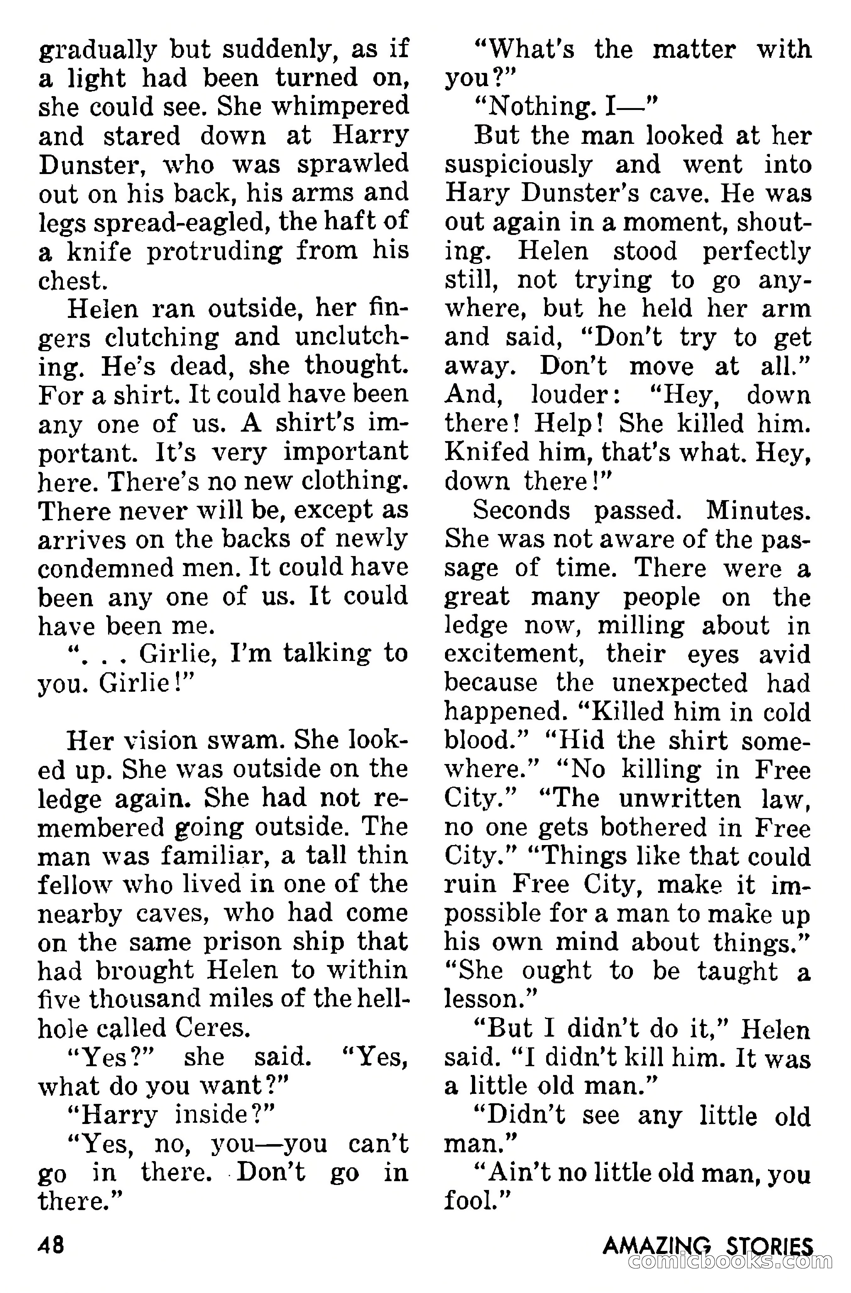 Amazing Stories, September 1955 — page 48 of 133