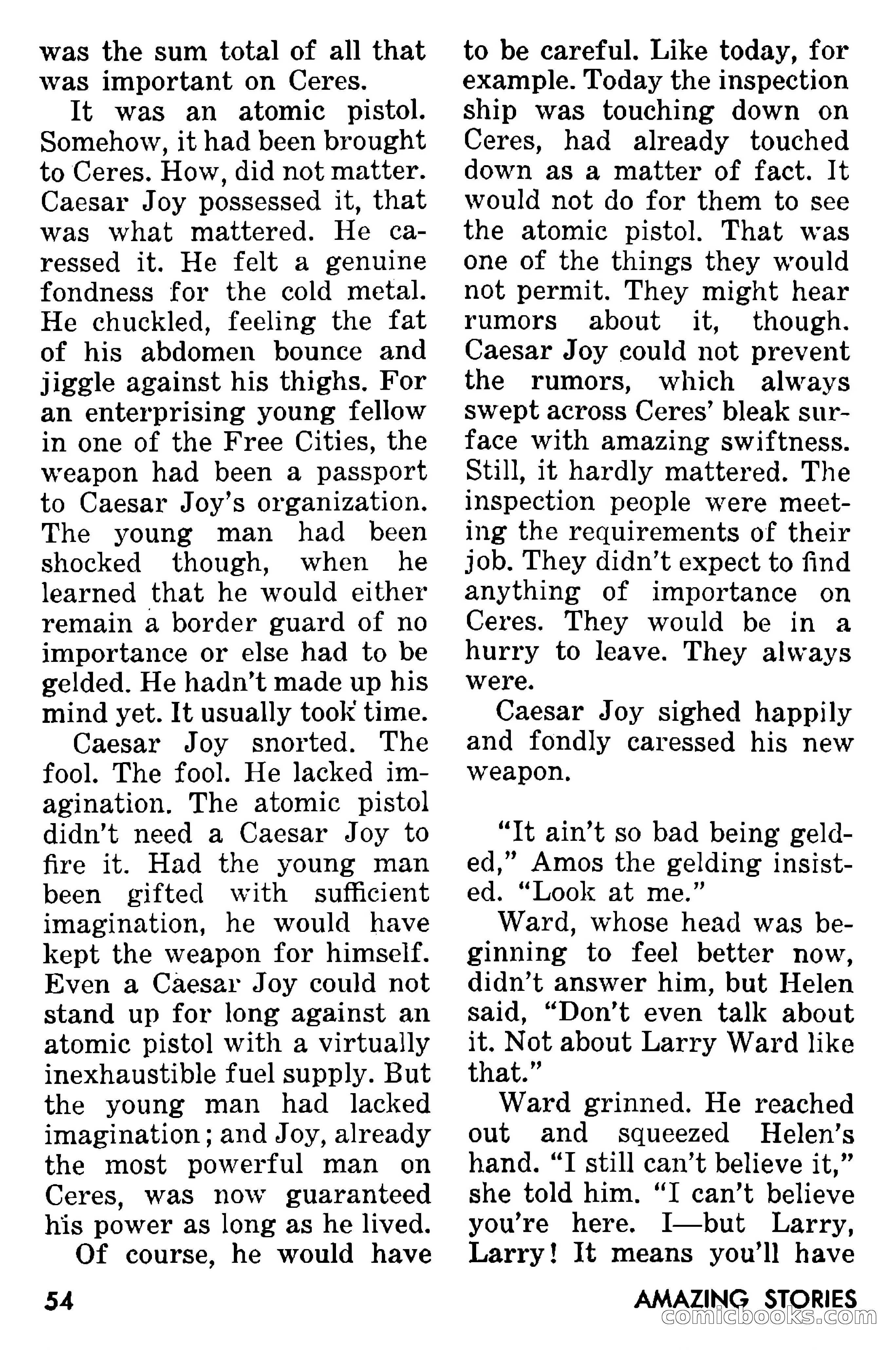 Amazing Stories, September 1955 — page 54 of 133