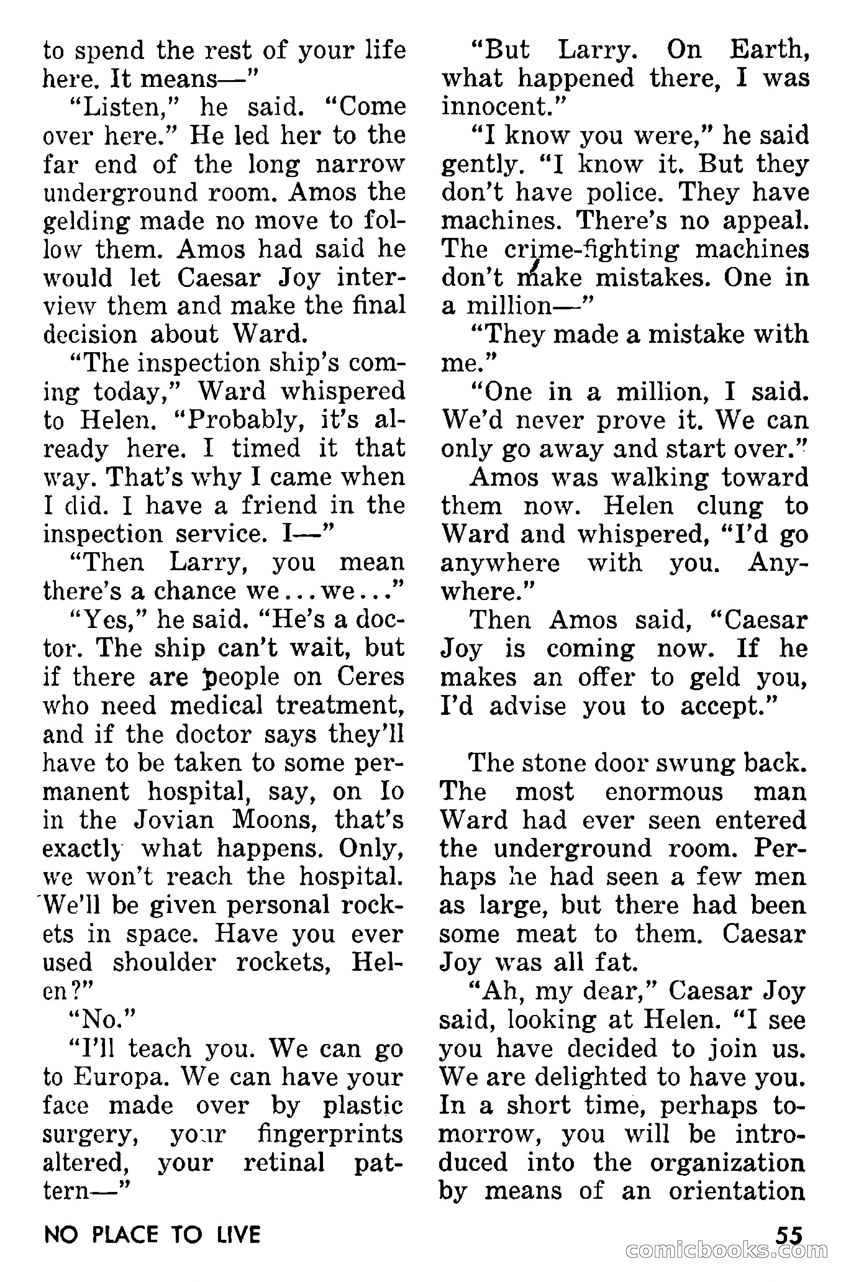 Amazing Stories, September 1955 — page 55 of 133