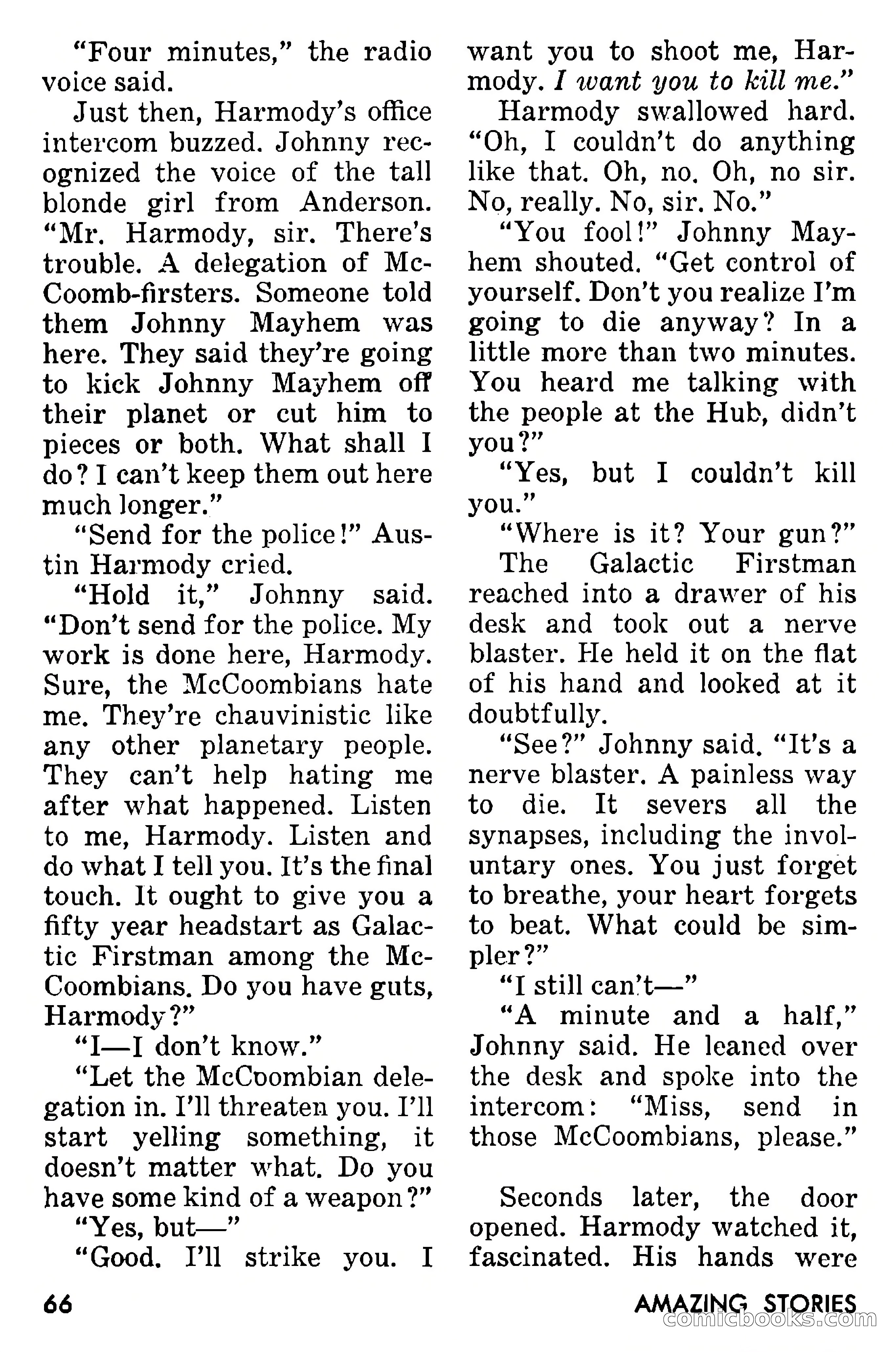 Amazing Stories, September 1955 — page 66 of 133