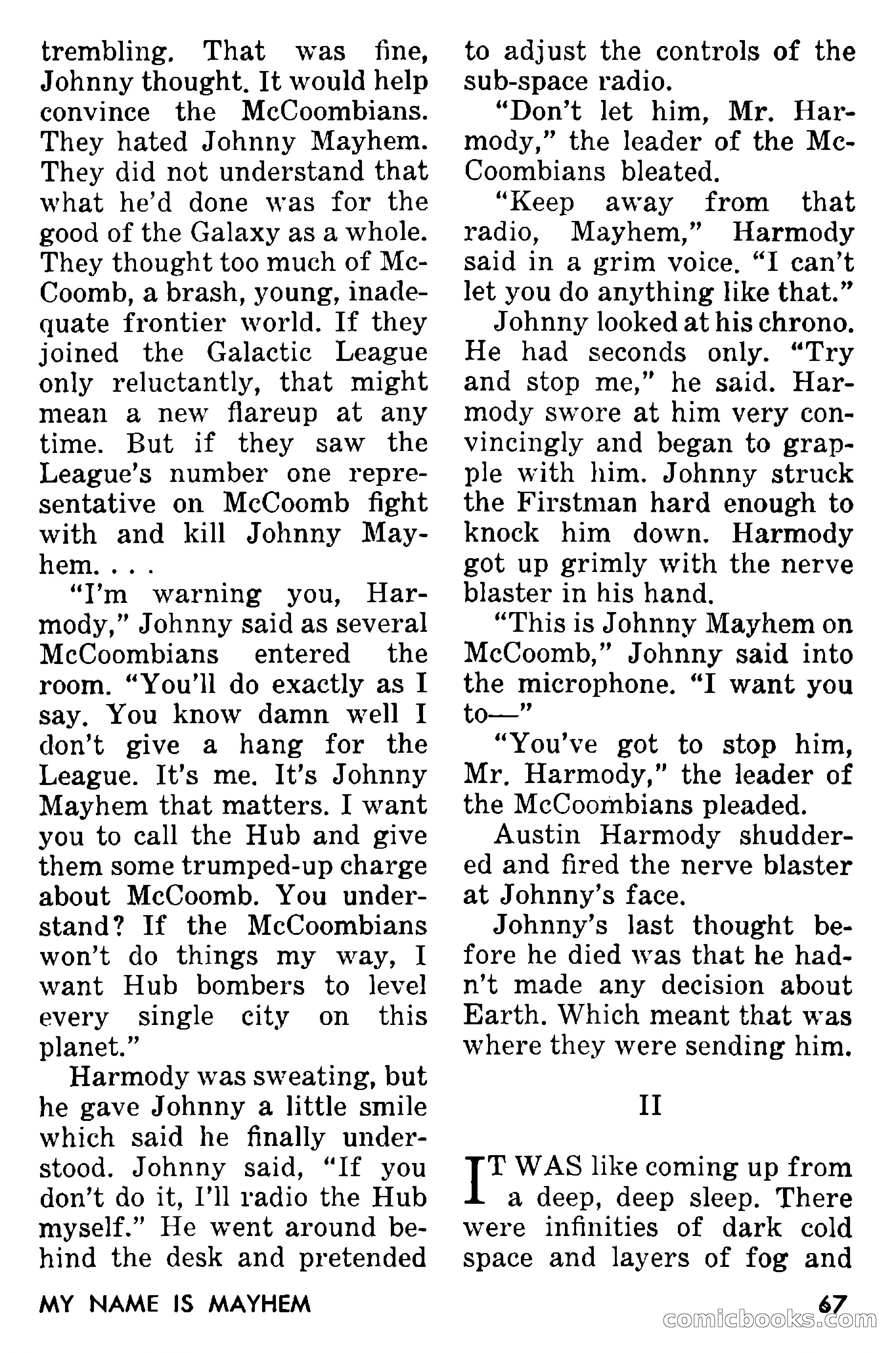 Amazing Stories, September 1955 — page 67 of 133