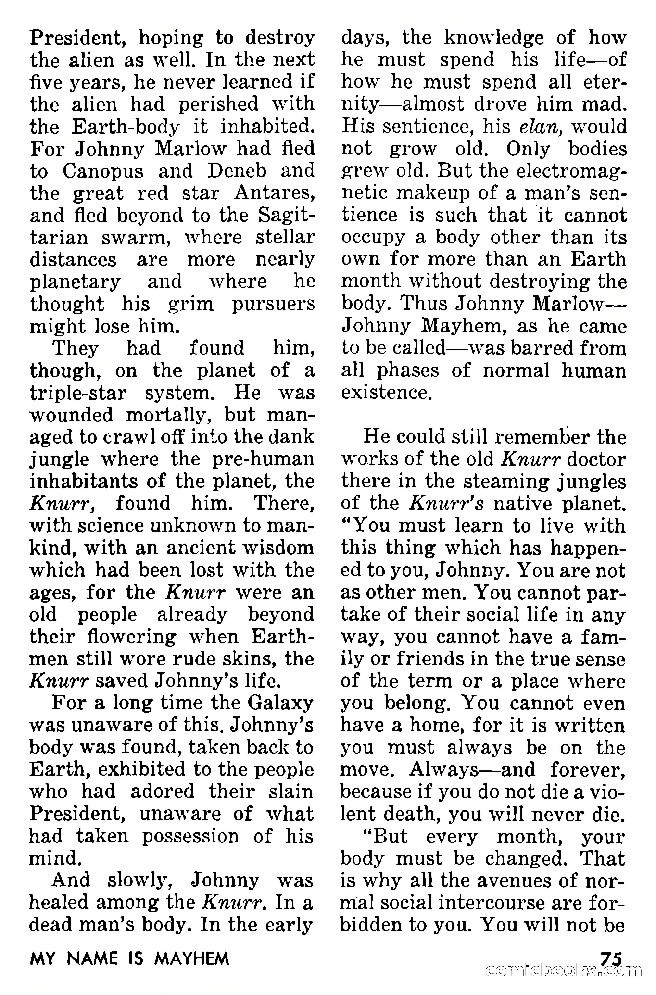 Amazing Stories, September 1955 — page 75 of 133