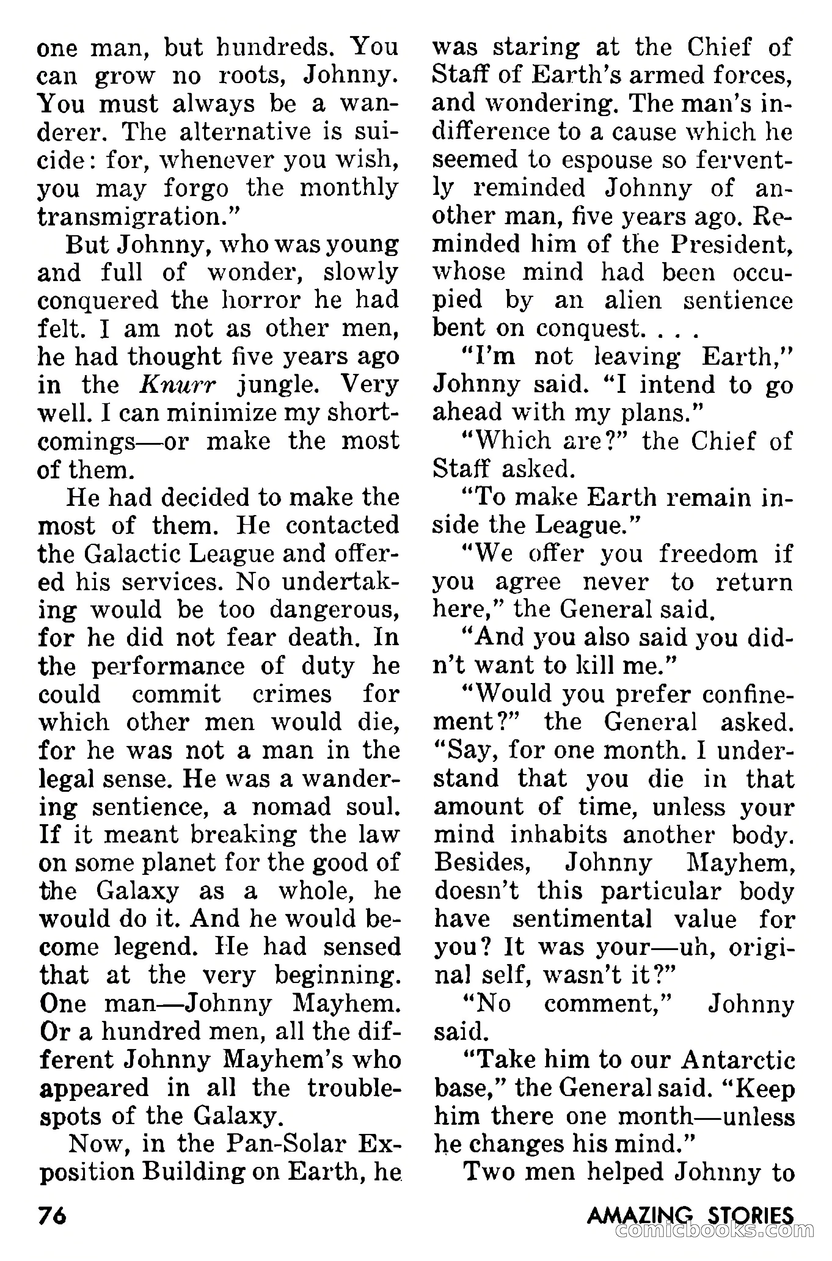 Amazing Stories, September 1955 — page 76 of 133