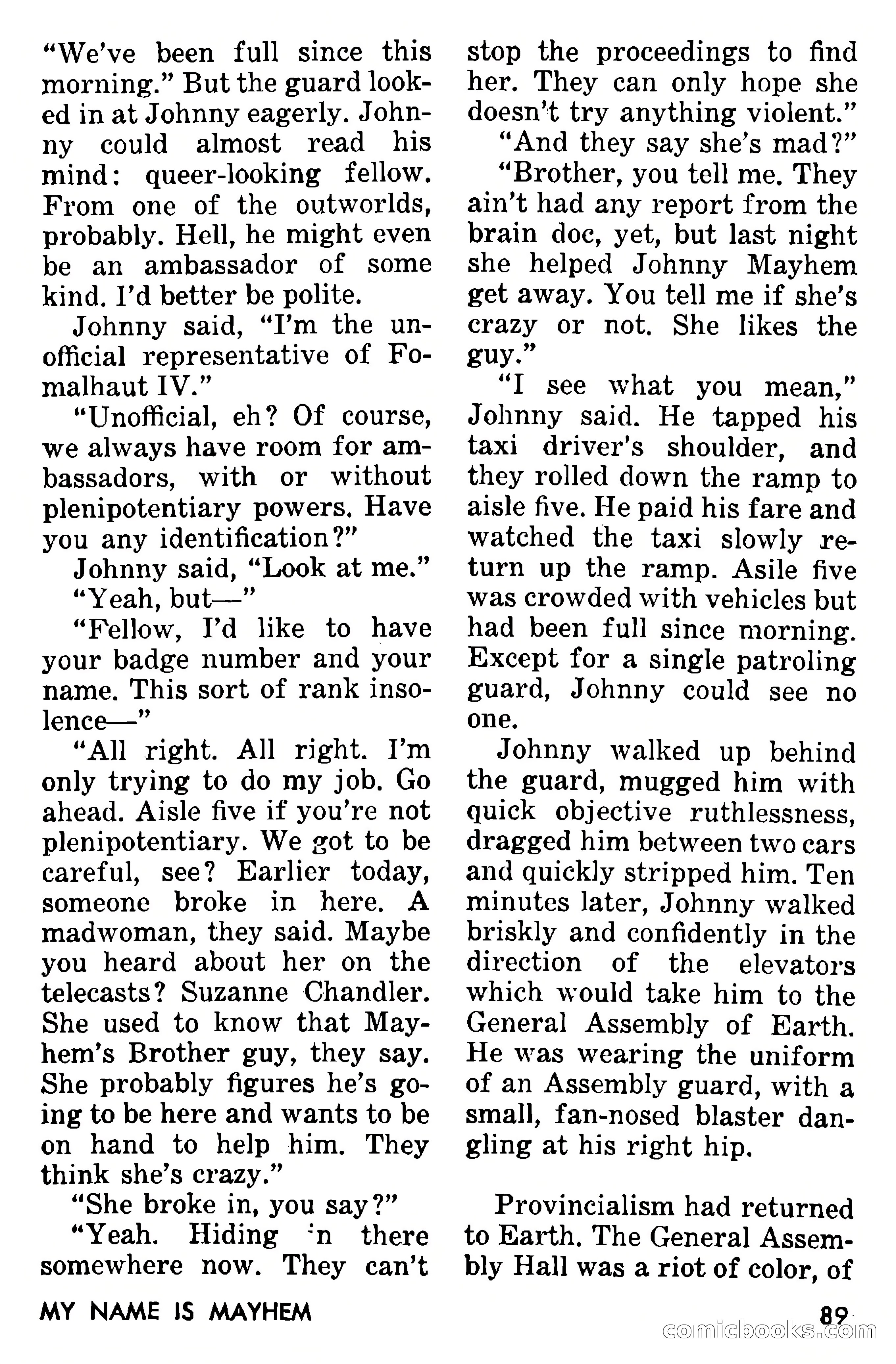 Amazing Stories, September 1955 — page 89 of 133