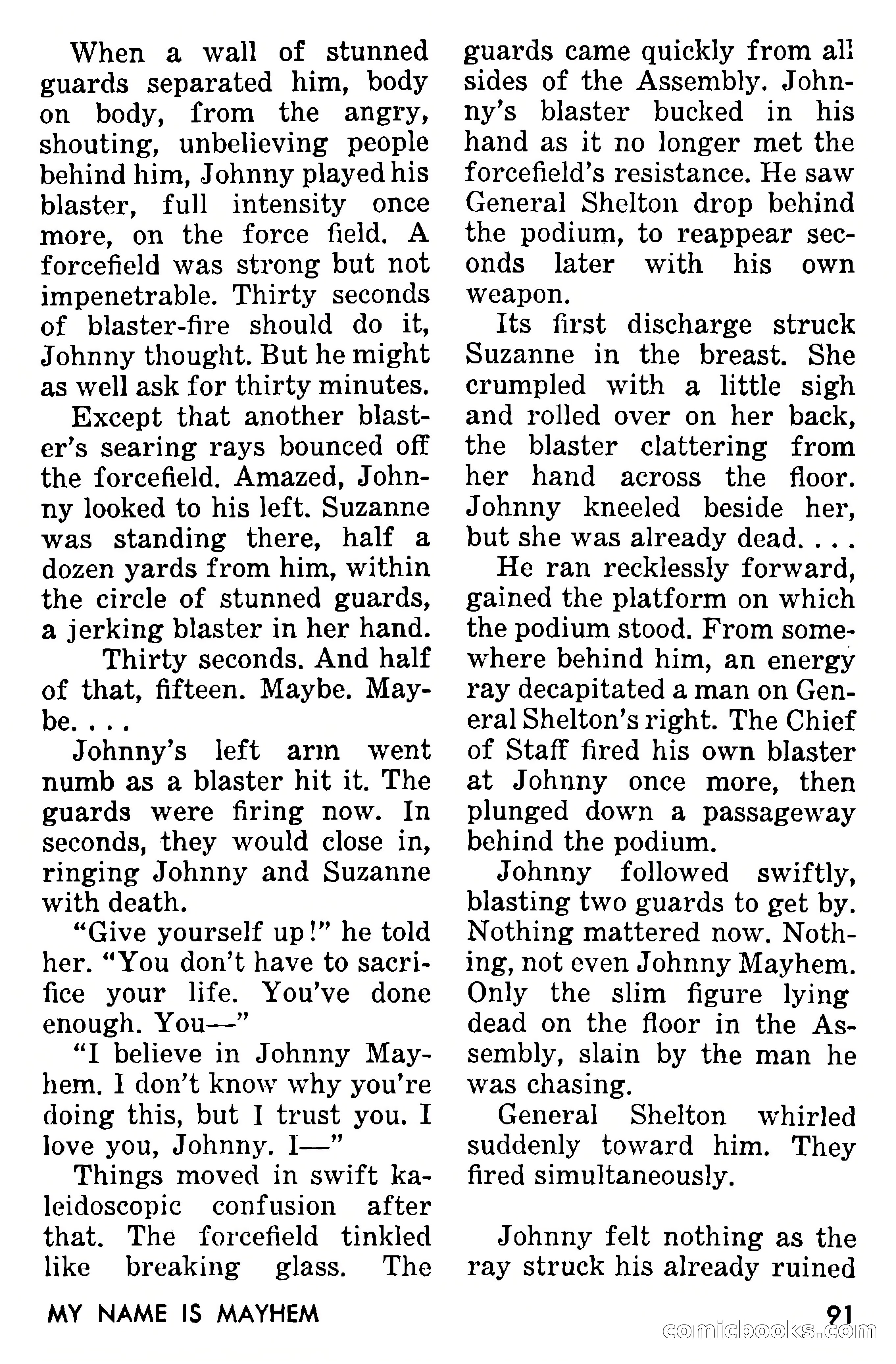 Amazing Stories, September 1955 — page 91 of 133