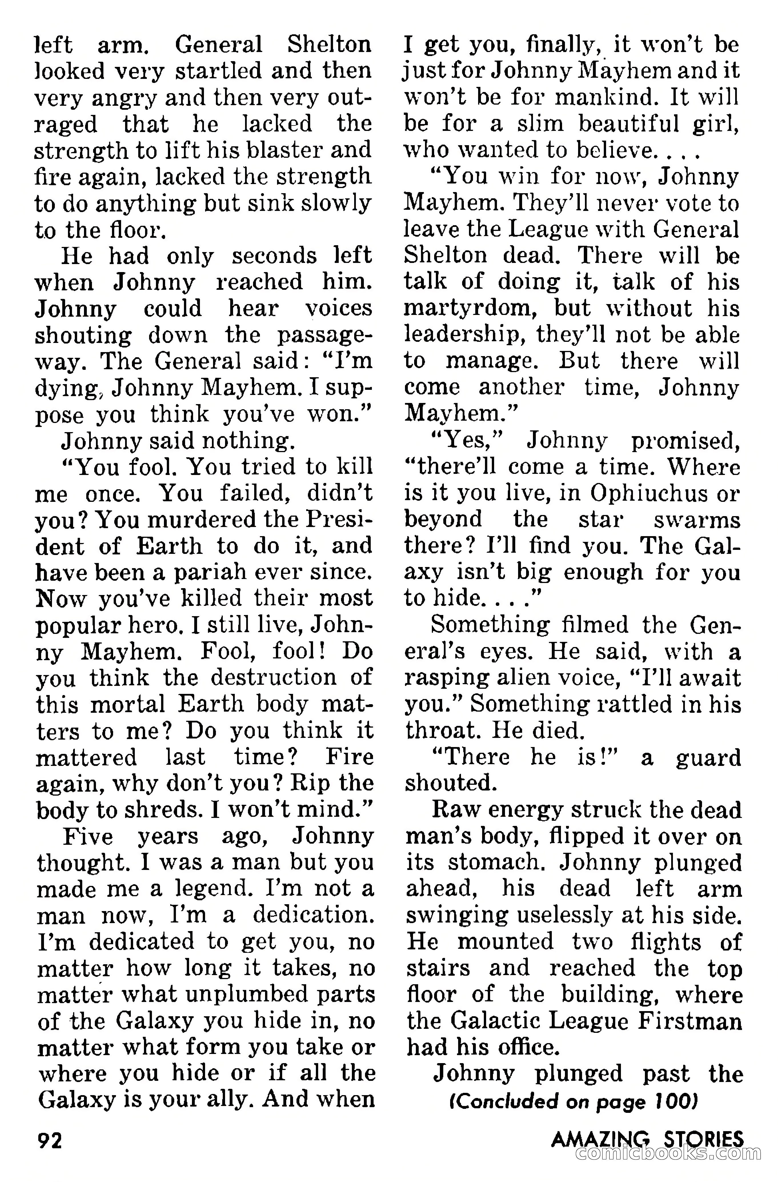 Amazing Stories, September 1955 — page 92 of 133