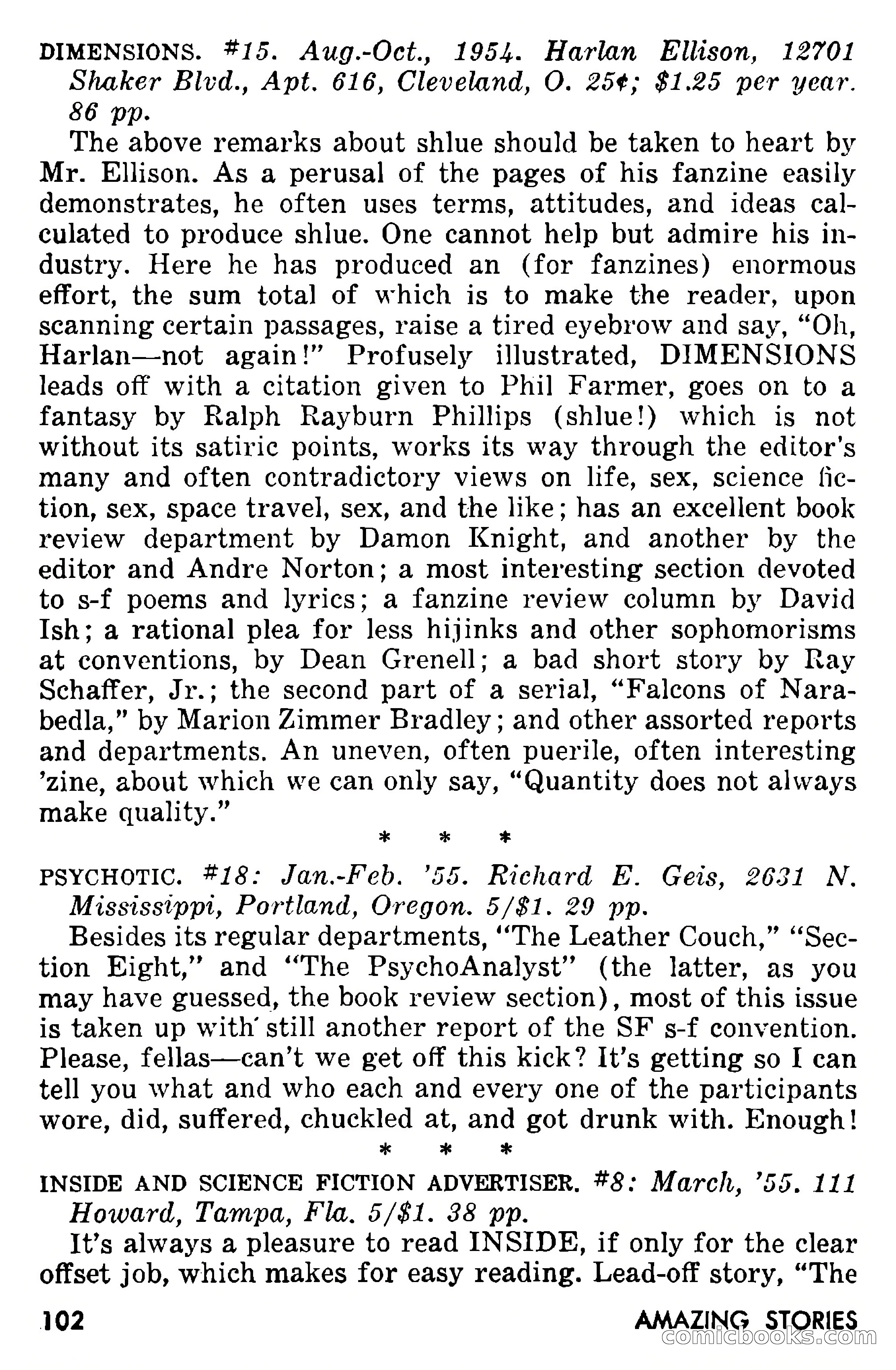 Amazing Stories, September 1955 — page 102 of 133
