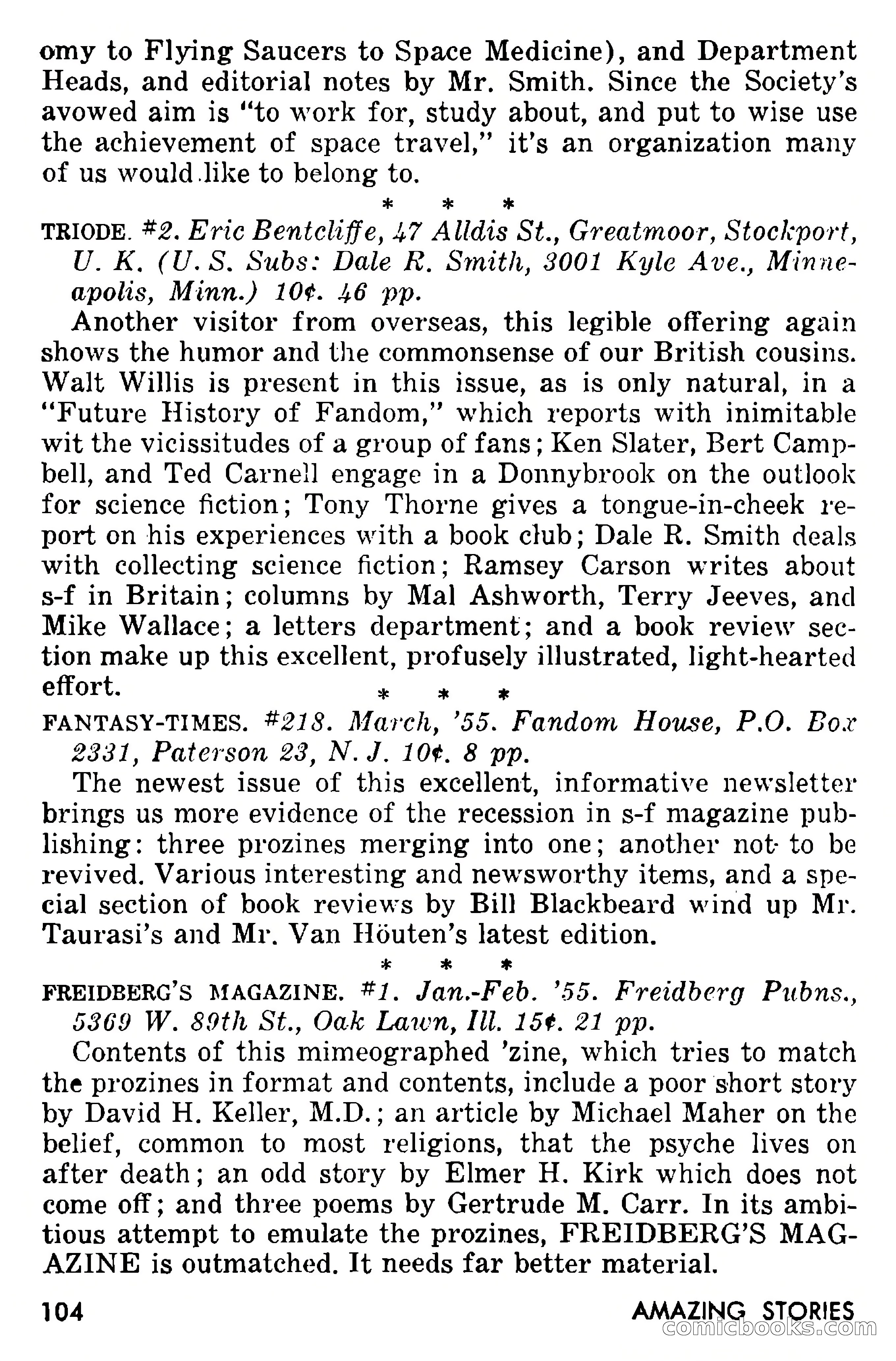 Amazing Stories, September 1955 — page 104 of 133