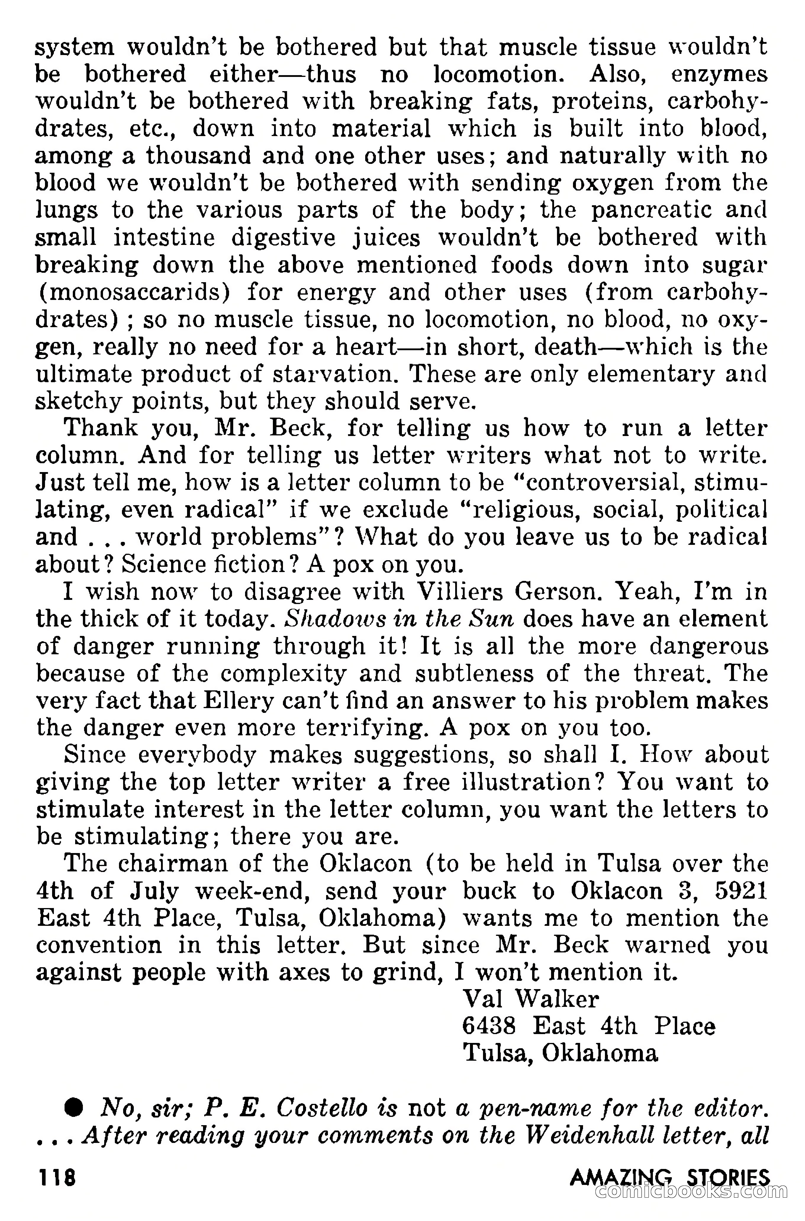 Amazing Stories, September 1955 — page 118 of 133