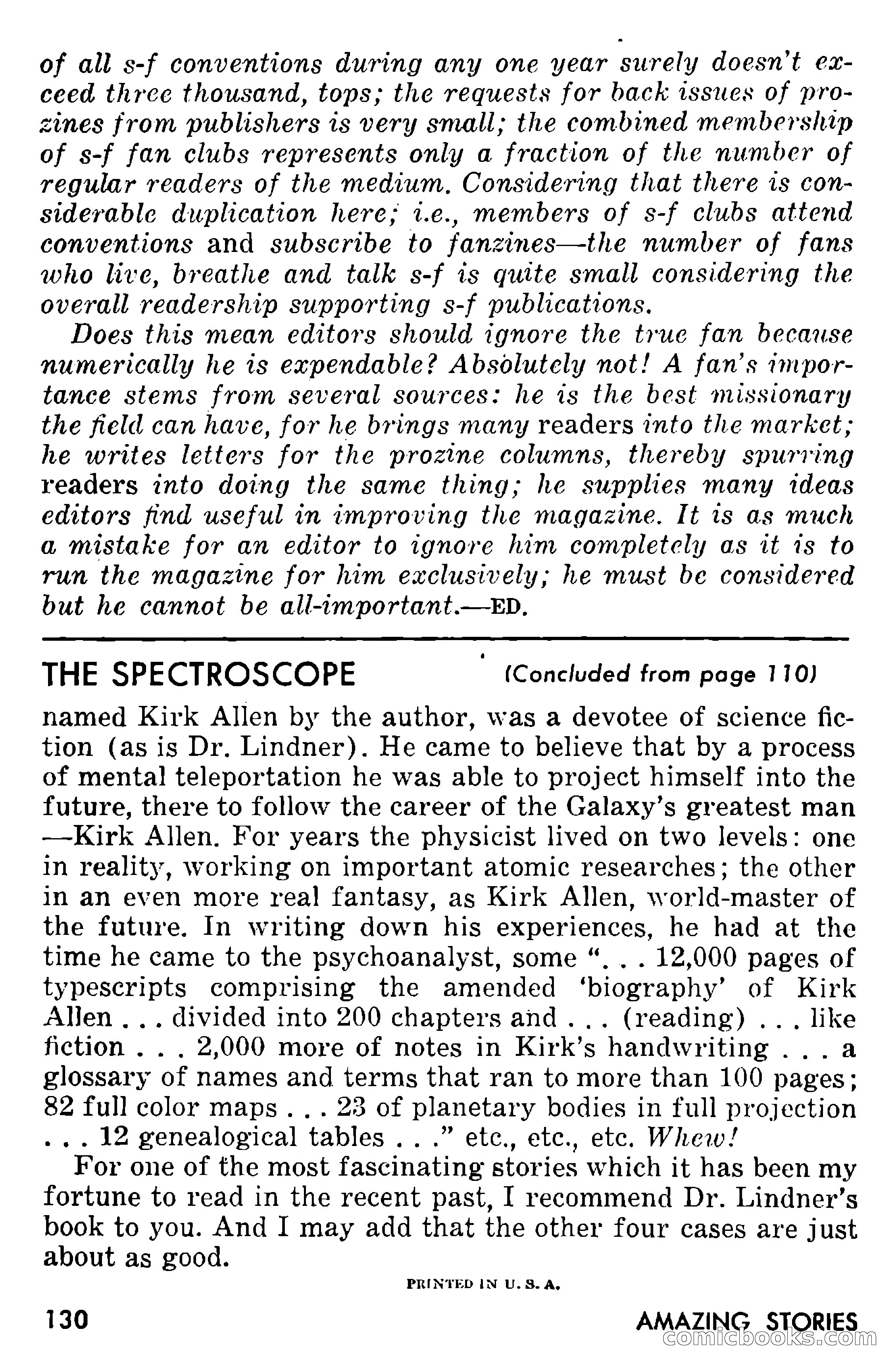 Amazing Stories, September 1955 — page 130 of 133