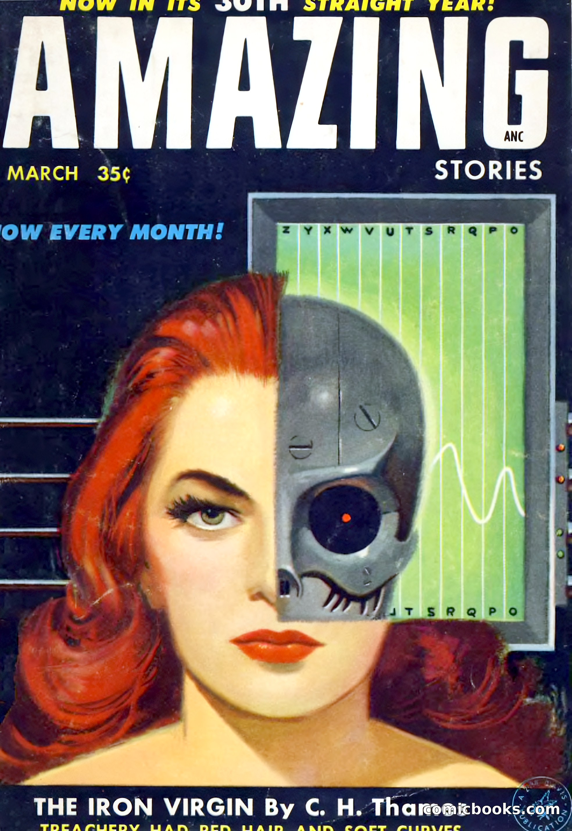 Amazing Stories, March 1956