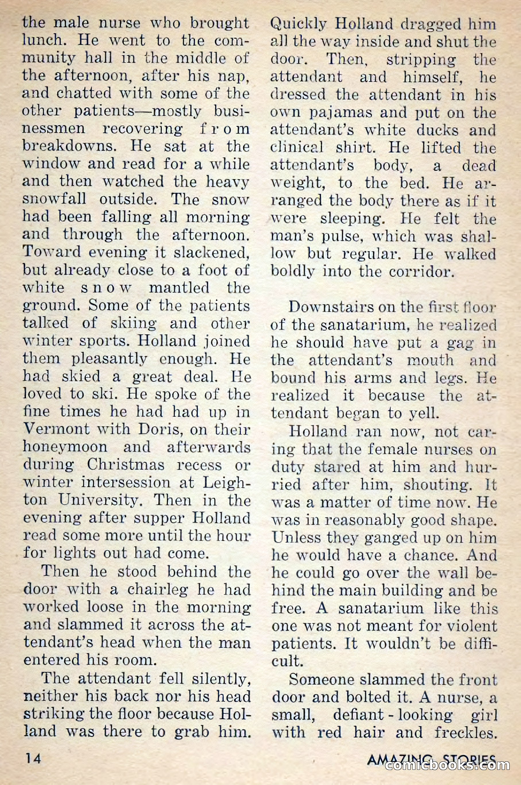 Amazing Stories, March 1956 — page 14 of 130