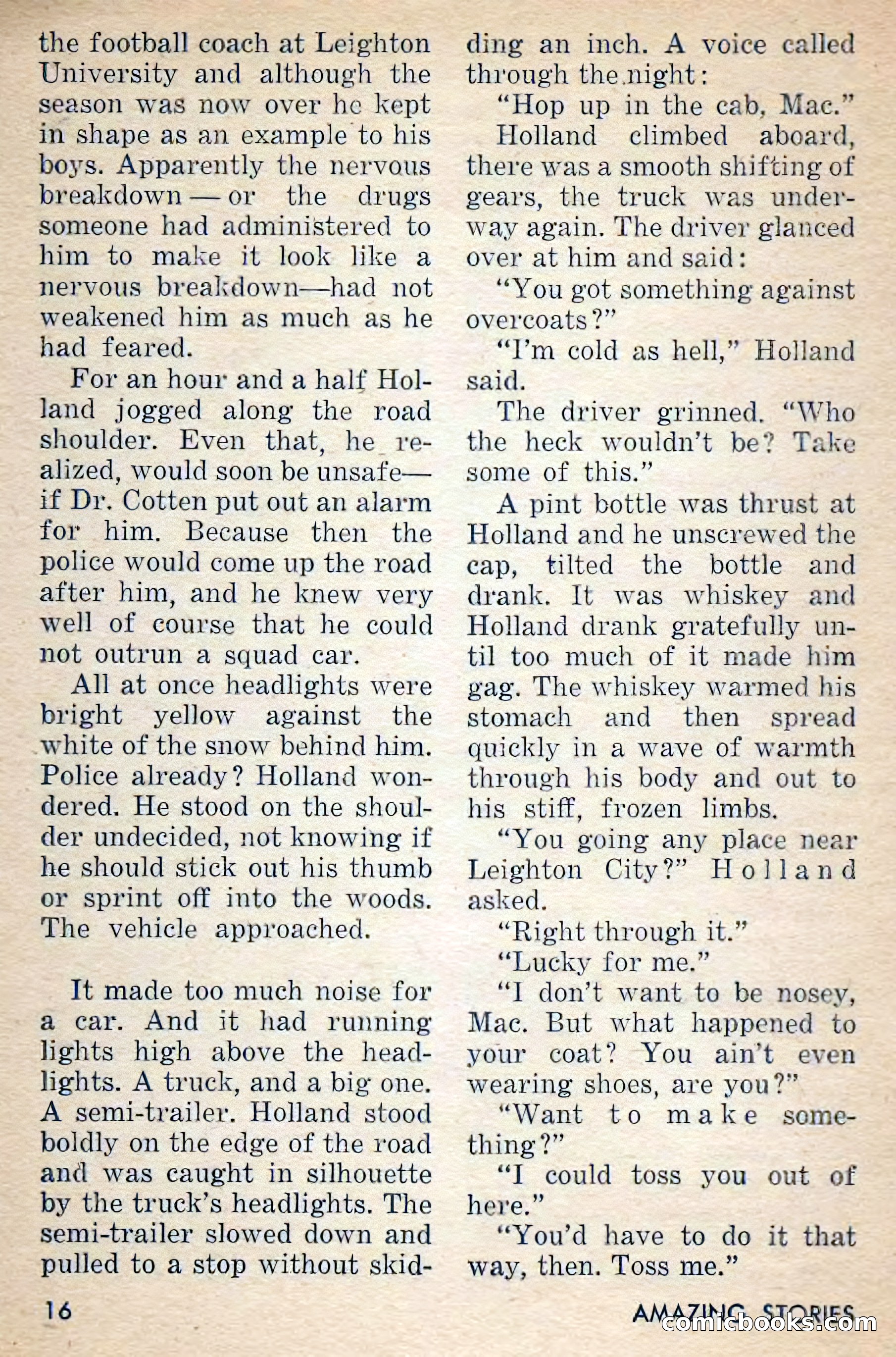 Amazing Stories, March 1956 — page 16 of 130