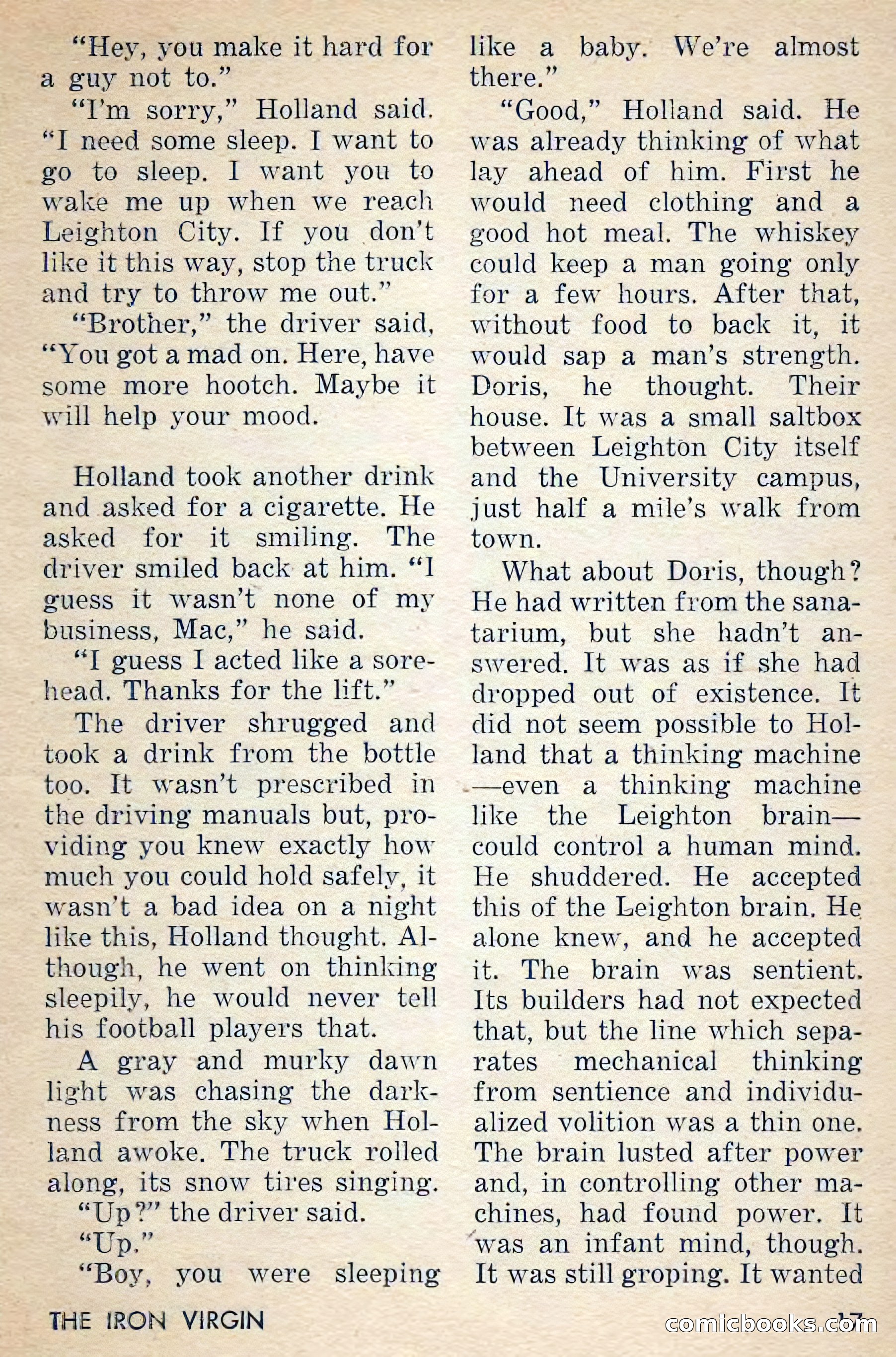 Amazing Stories, March 1956 — page 17 of 130