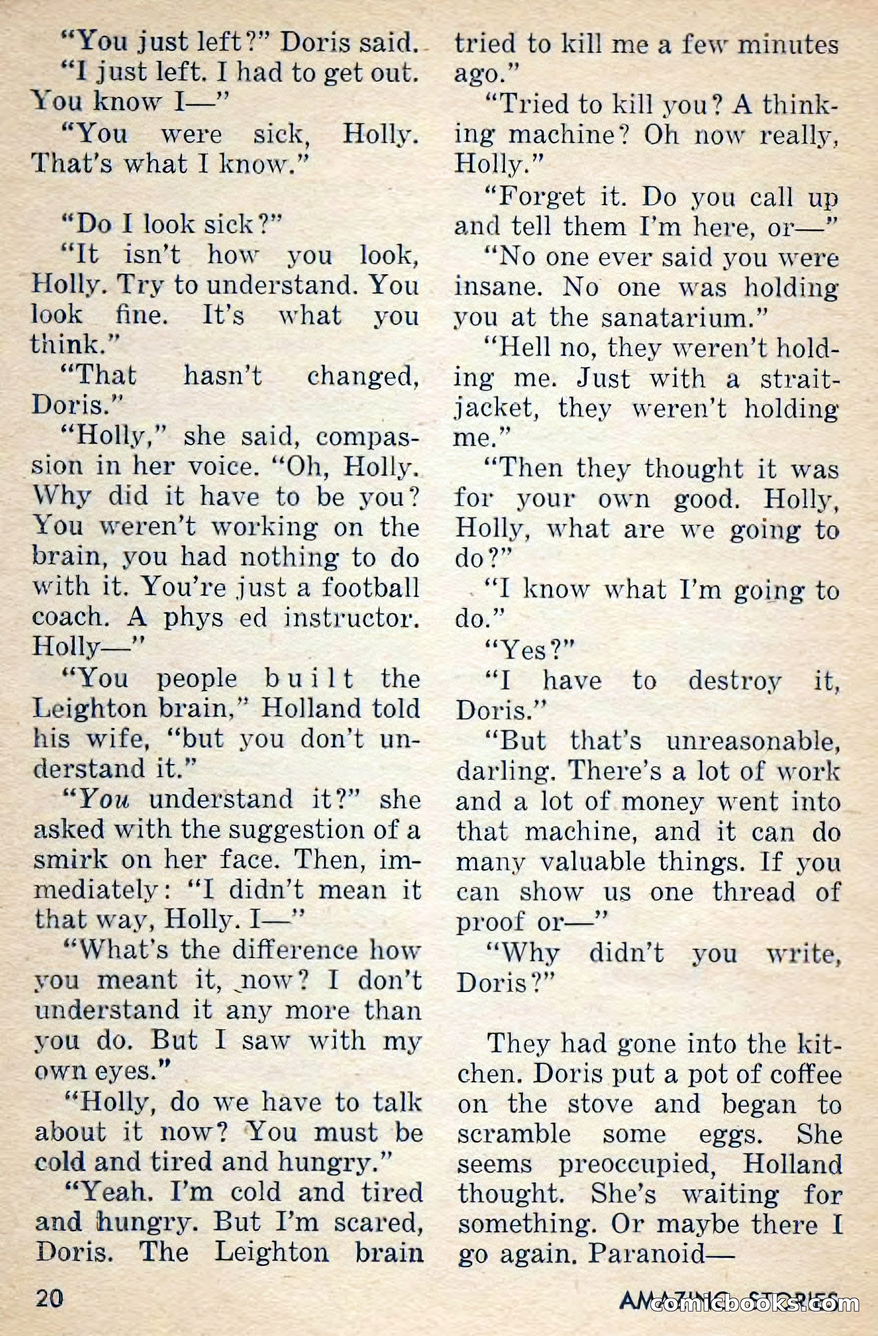 Amazing Stories, March 1956 — page 20 of 130