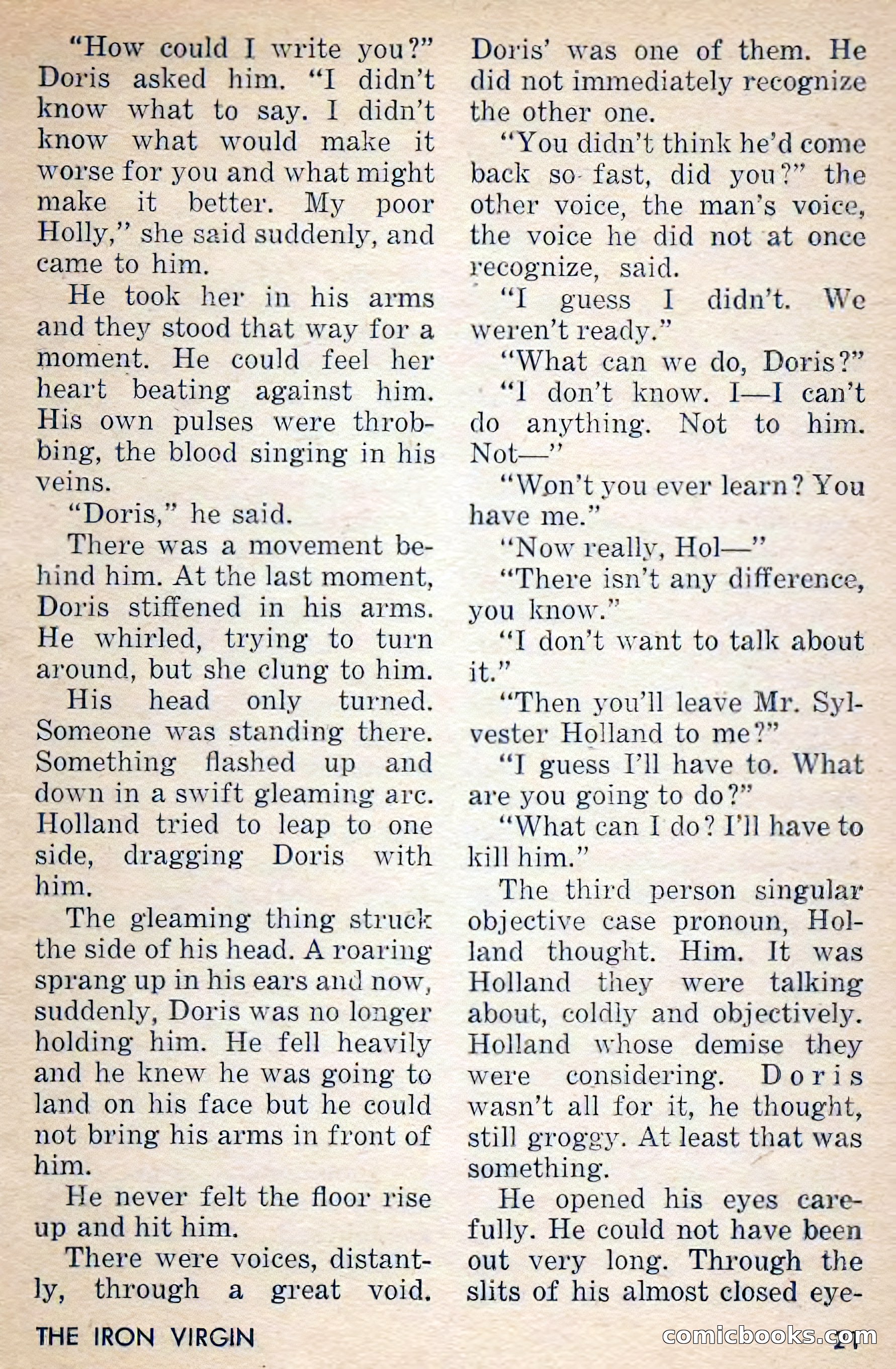 Amazing Stories, March 1956 — page 21 of 130