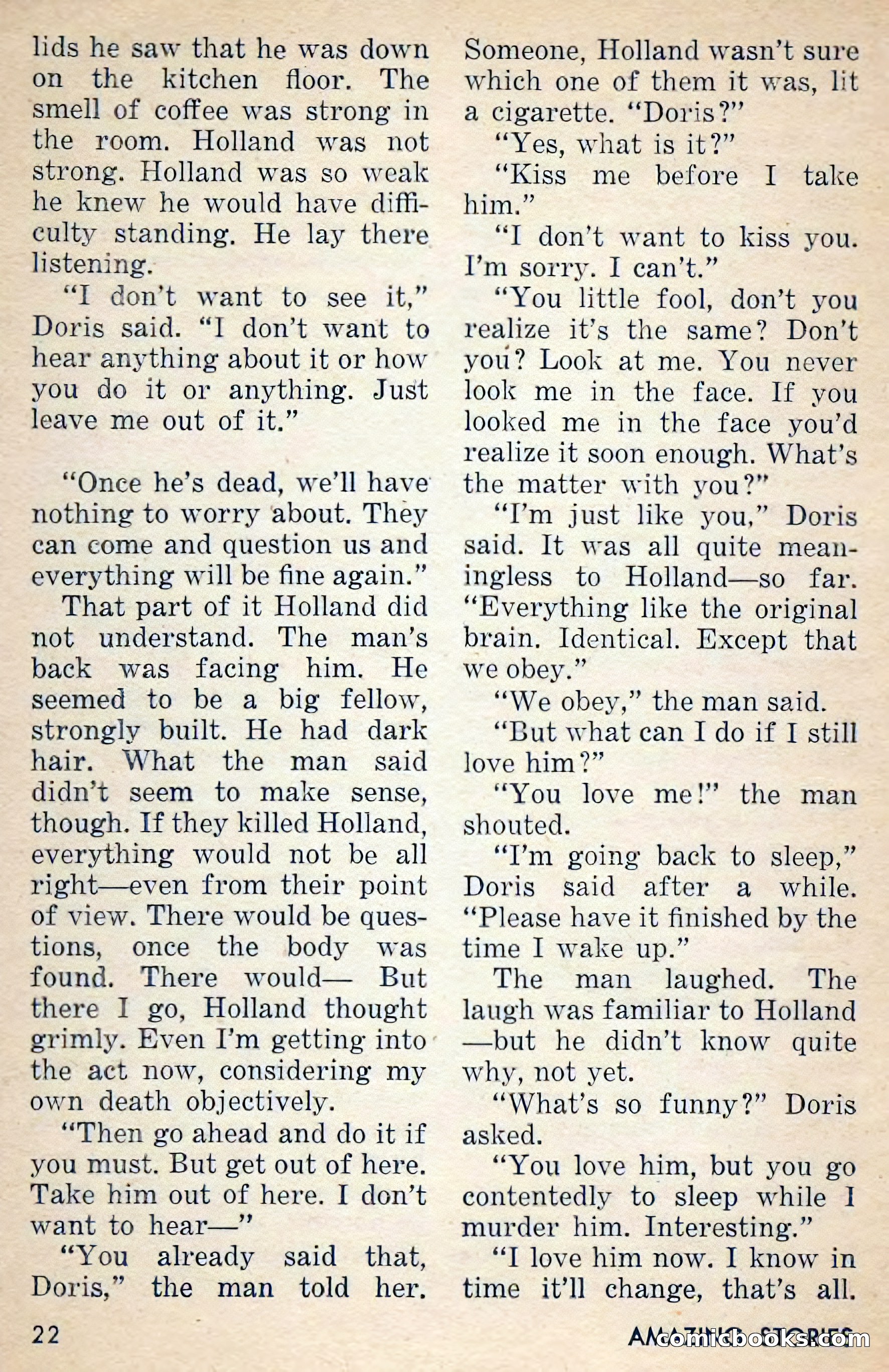 Amazing Stories, March 1956 — page 22 of 130