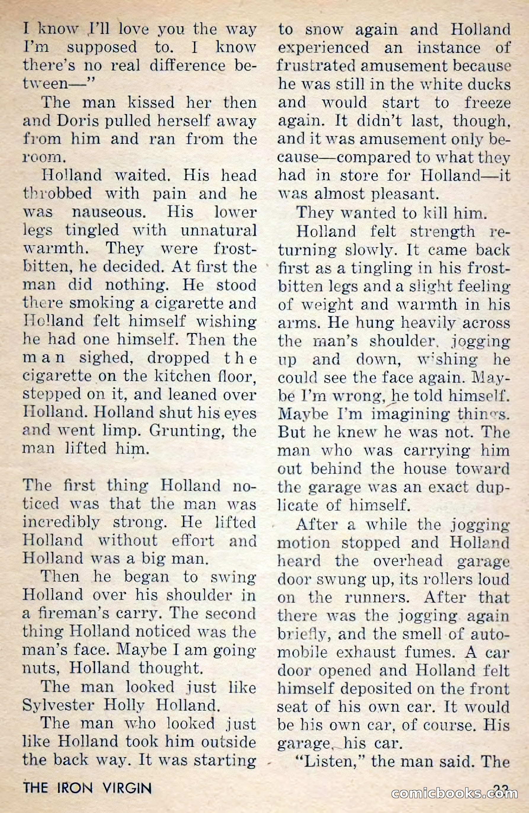 Amazing Stories, March 1956 — page 23 of 130