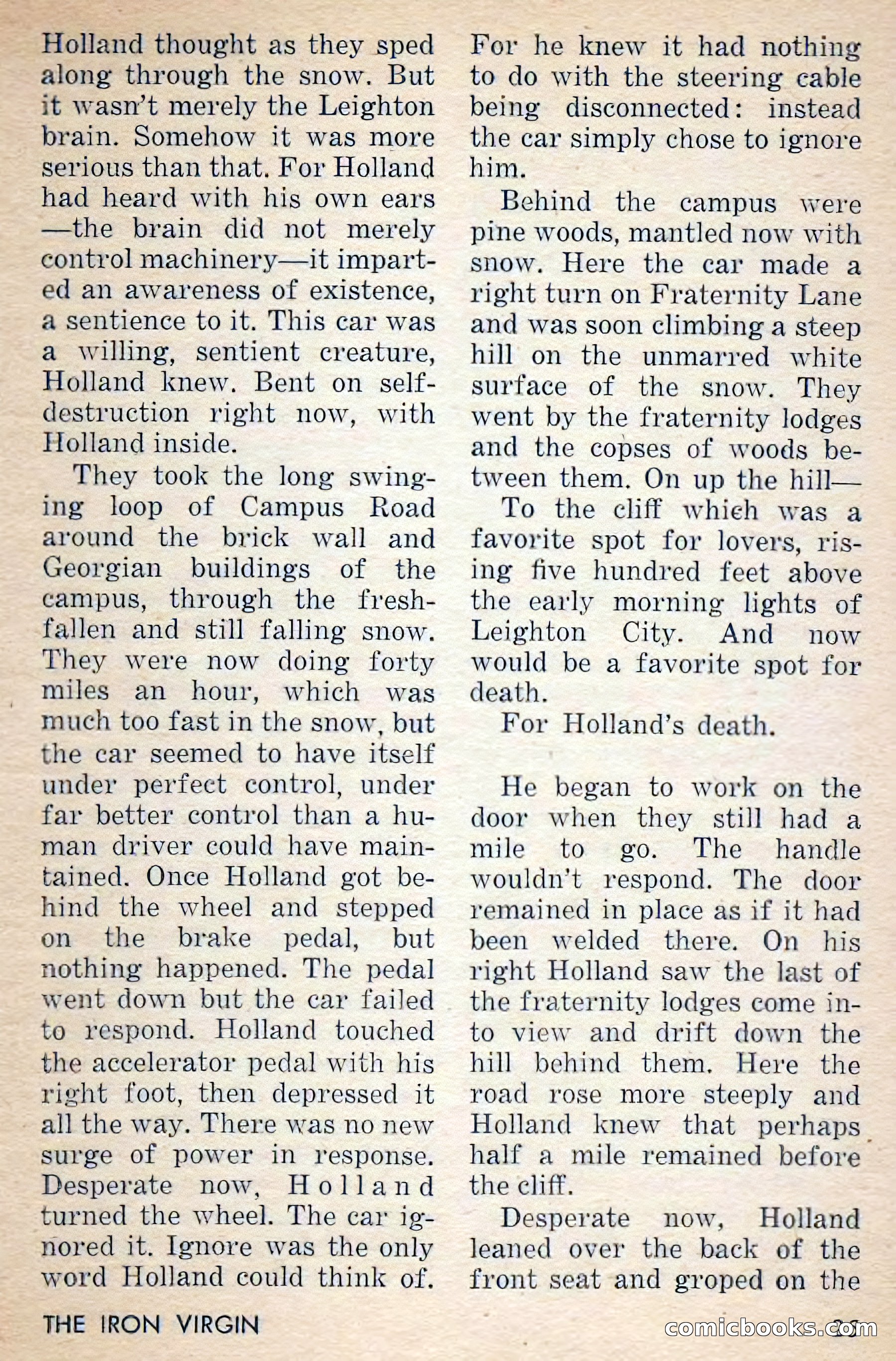 Amazing Stories, March 1956 — page 25 of 130