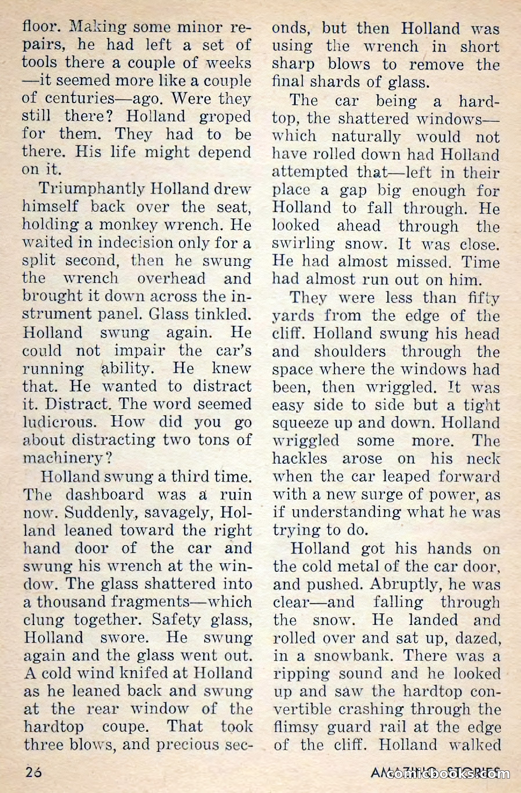 Amazing Stories, March 1956 — page 26 of 130