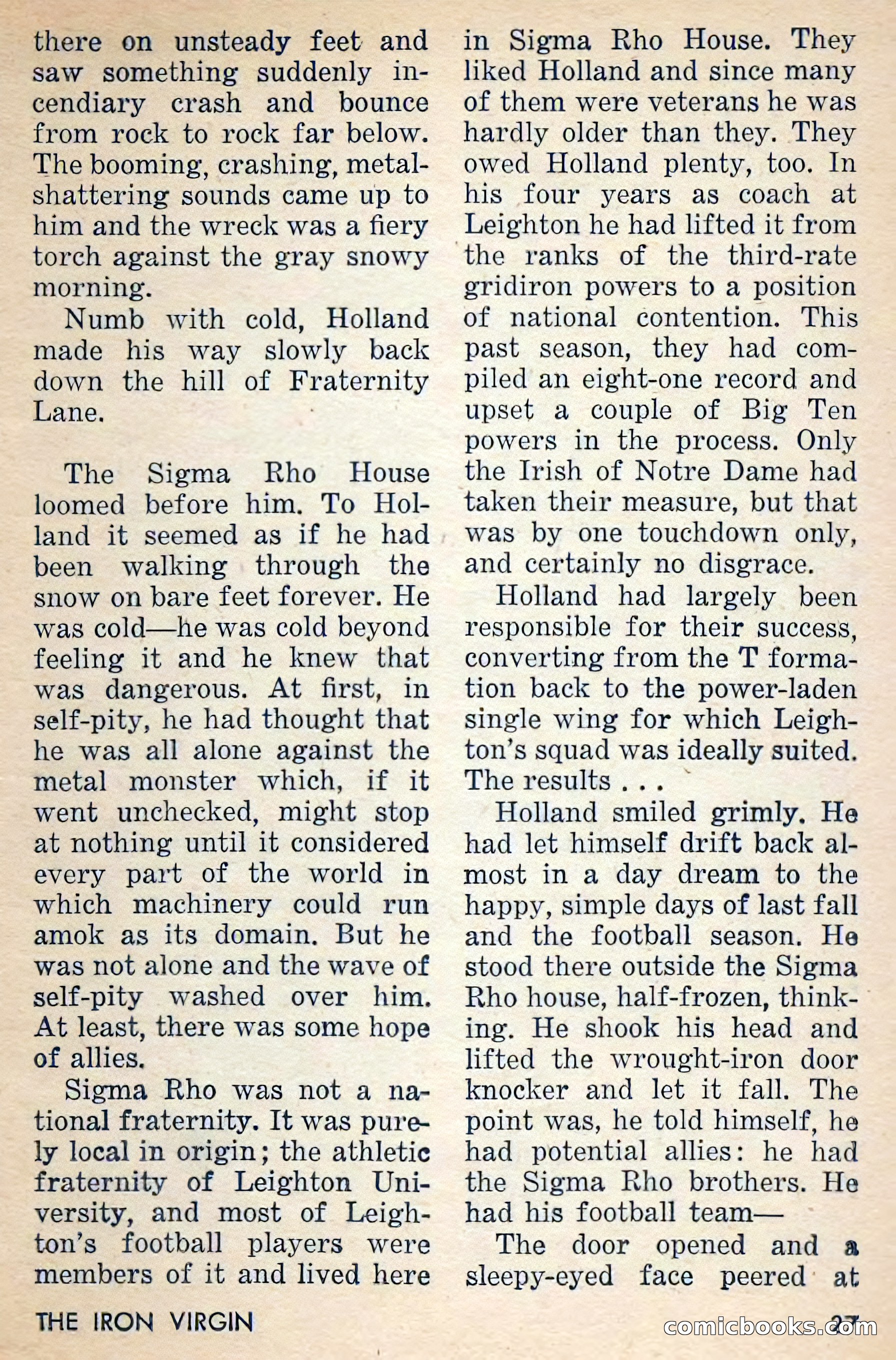 Amazing Stories, March 1956 — page 27 of 130