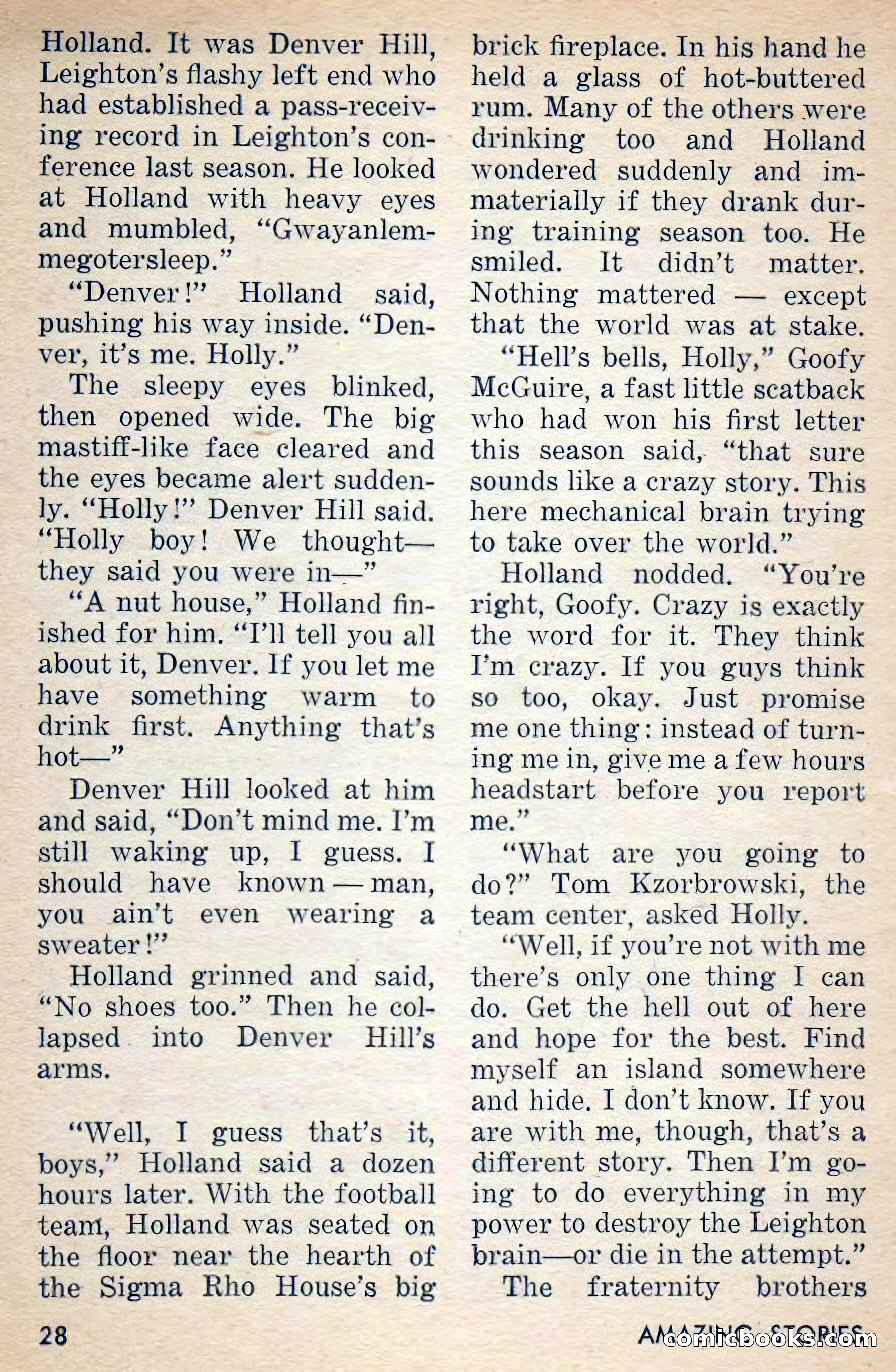 Amazing Stories, March 1956 — page 28 of 130