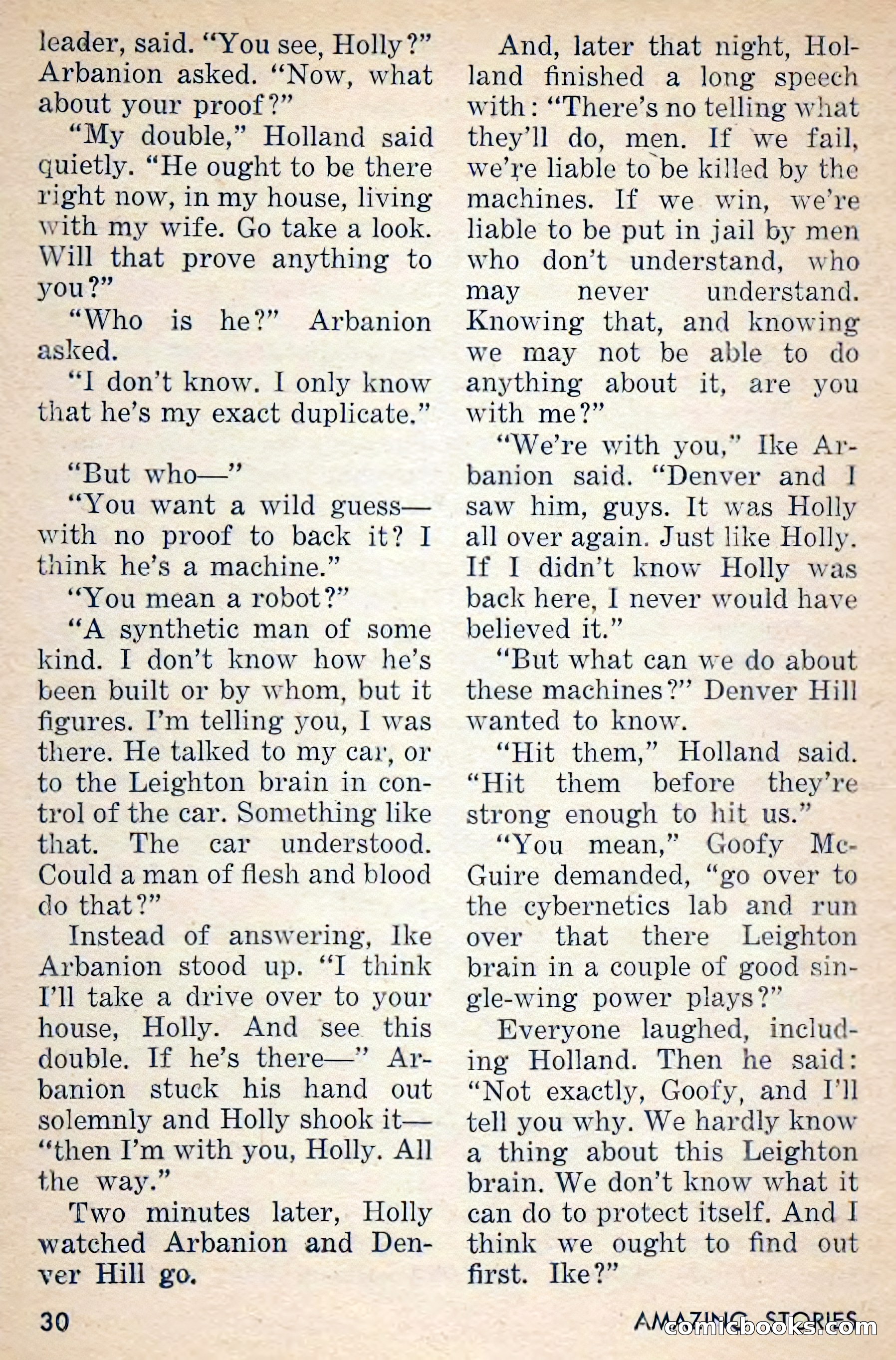 Amazing Stories, March 1956 — page 30 of 130