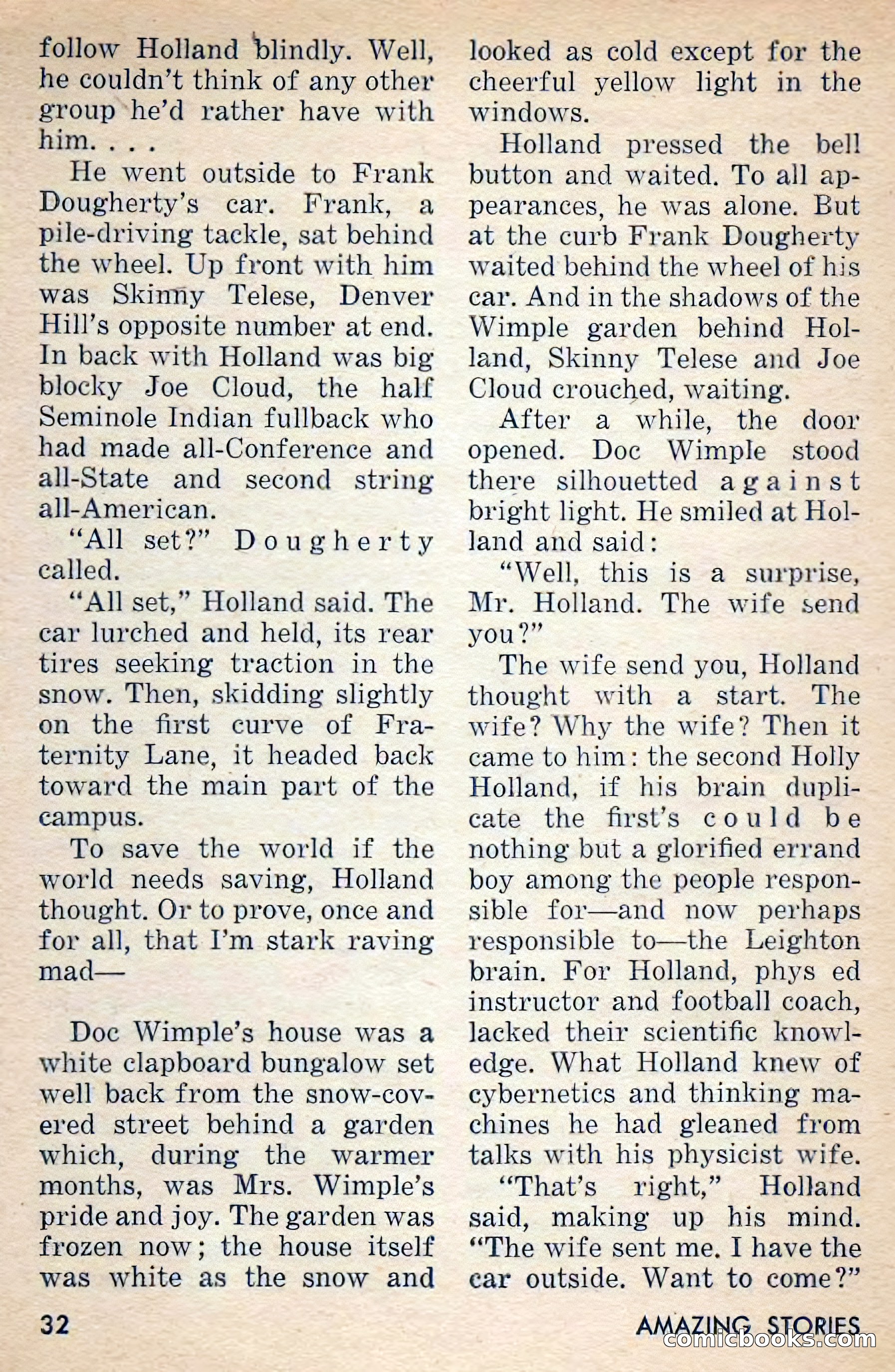 Amazing Stories, March 1956 — page 32 of 130