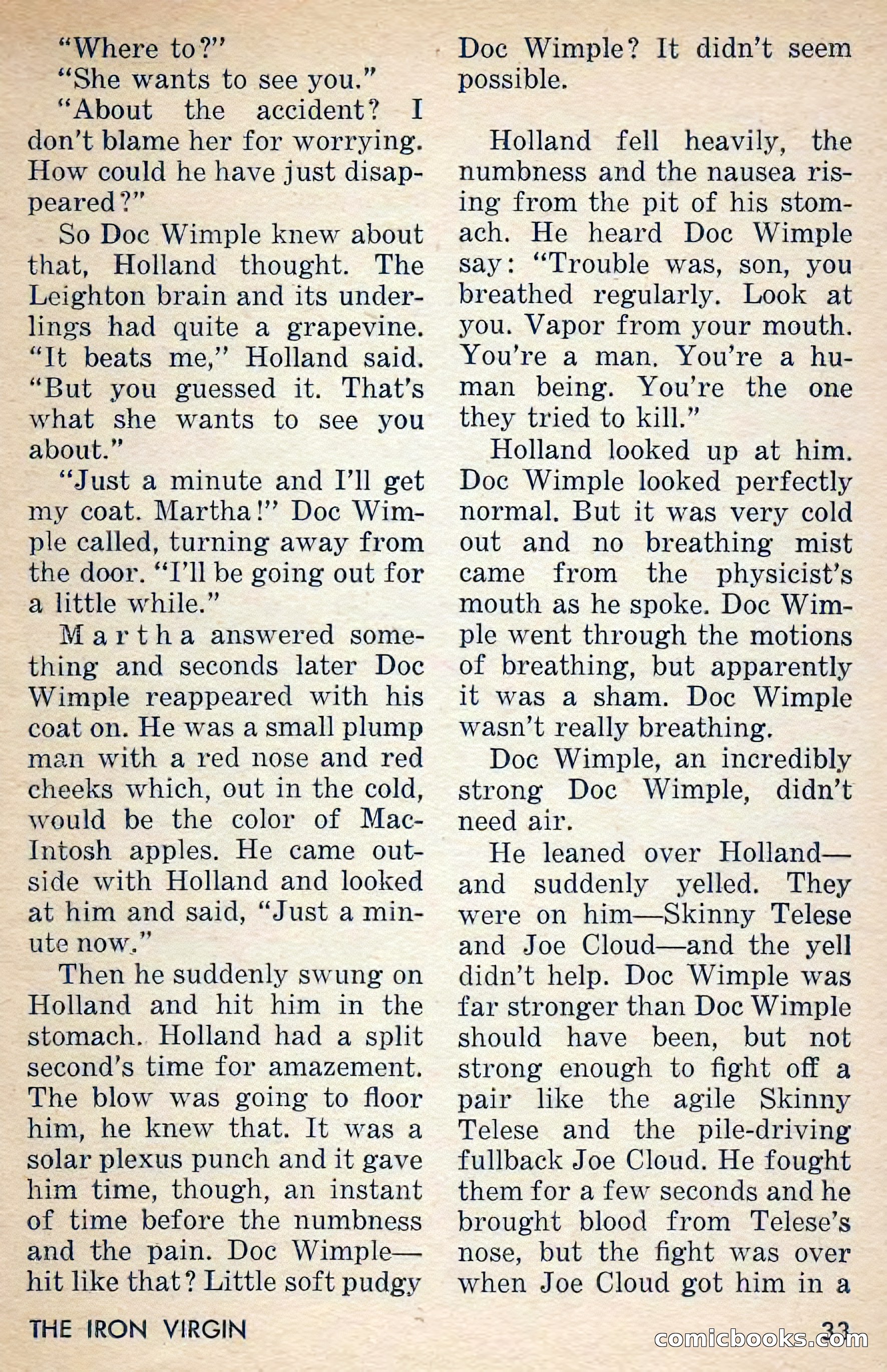 Amazing Stories, March 1956 — page 33 of 130