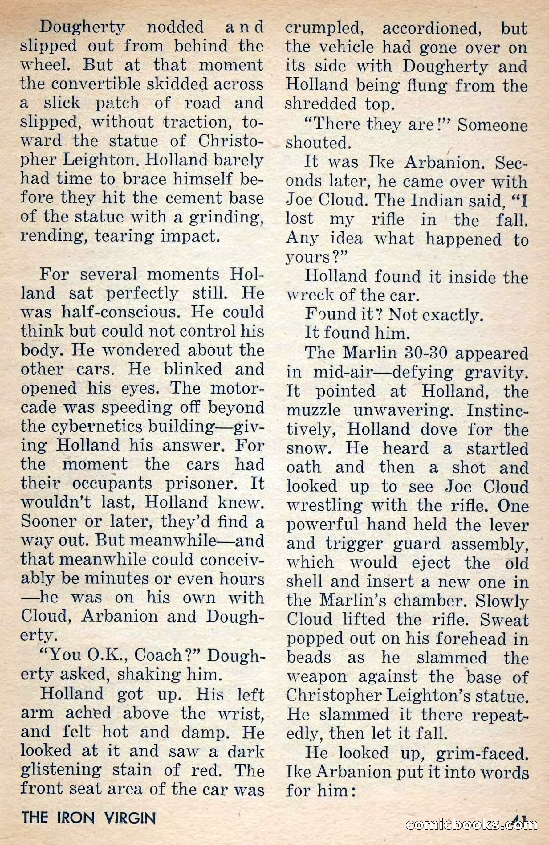 Amazing Stories, March 1956 — page 41 of 130
