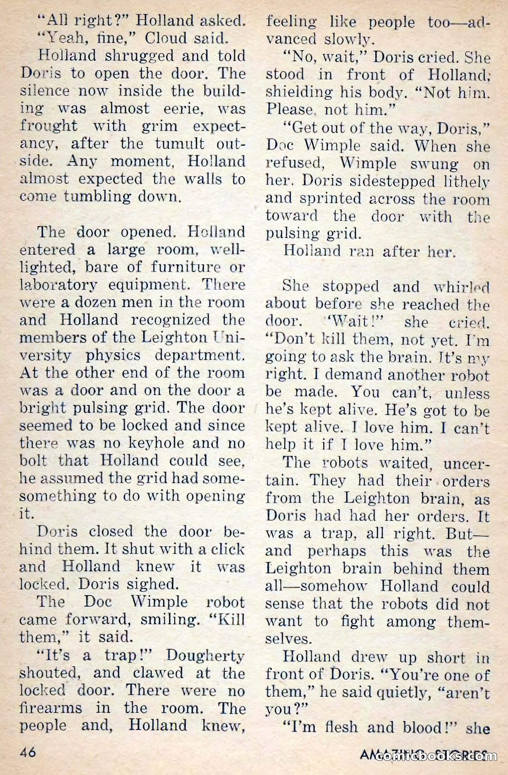 Amazing Stories, March 1956 — page 46 of 130