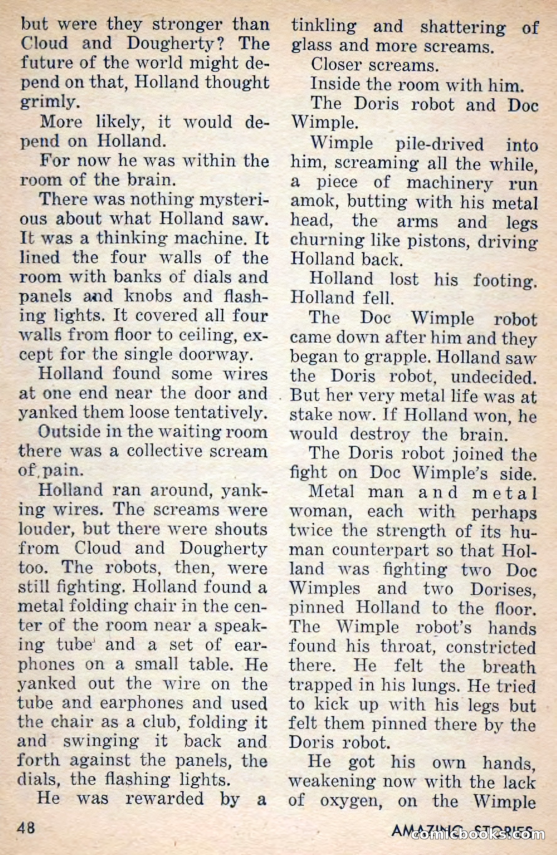 Amazing Stories, March 1956 — page 48 of 130
