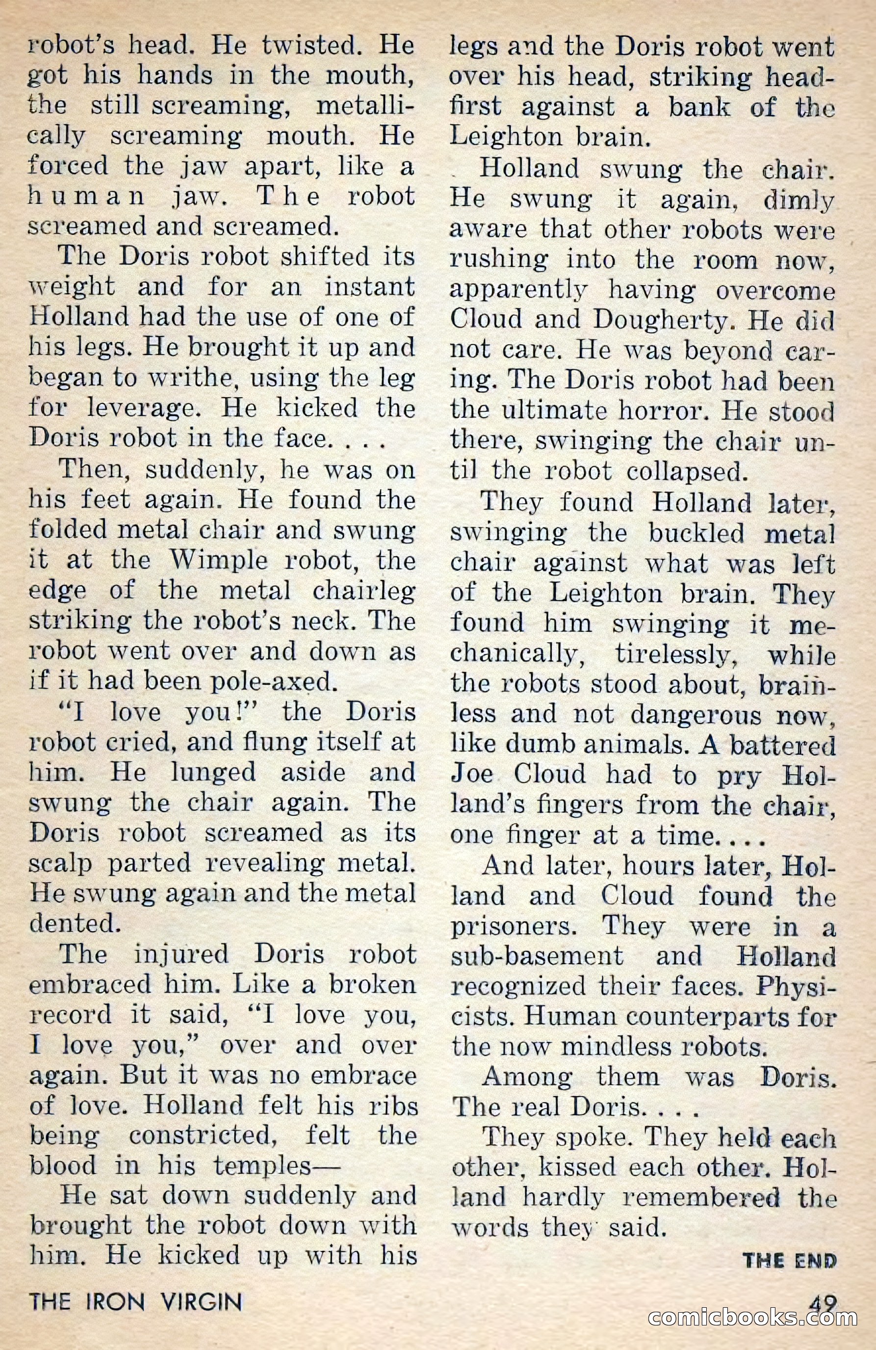 Amazing Stories, March 1956 — page 49 of 130