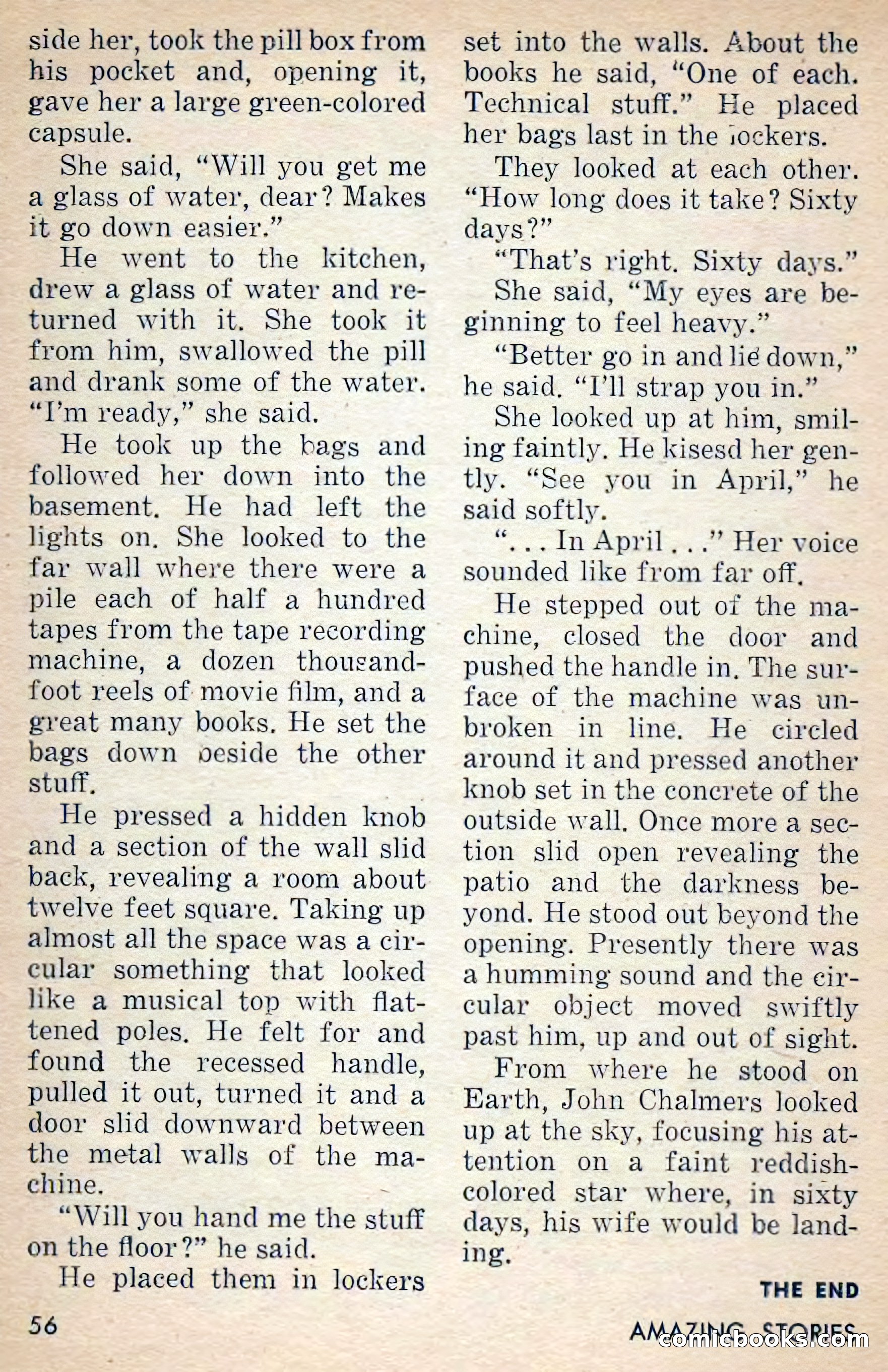 Amazing Stories, March 1956 — page 56 of 130