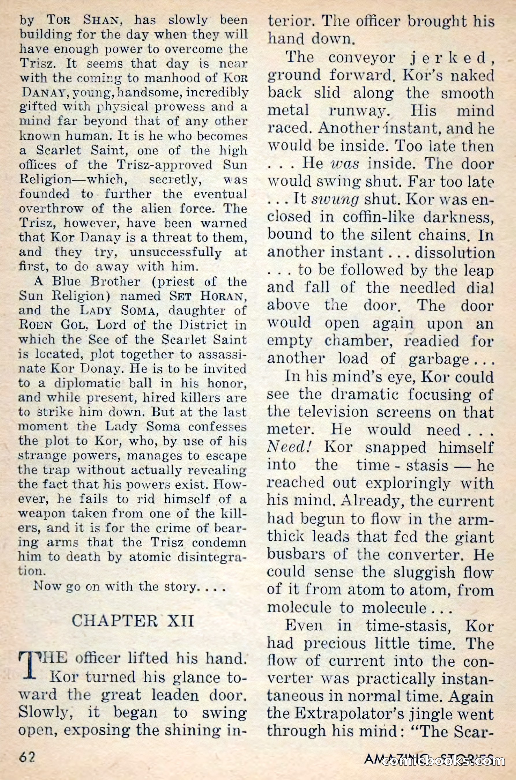 Amazing Stories, March 1956 — page 62 of 130