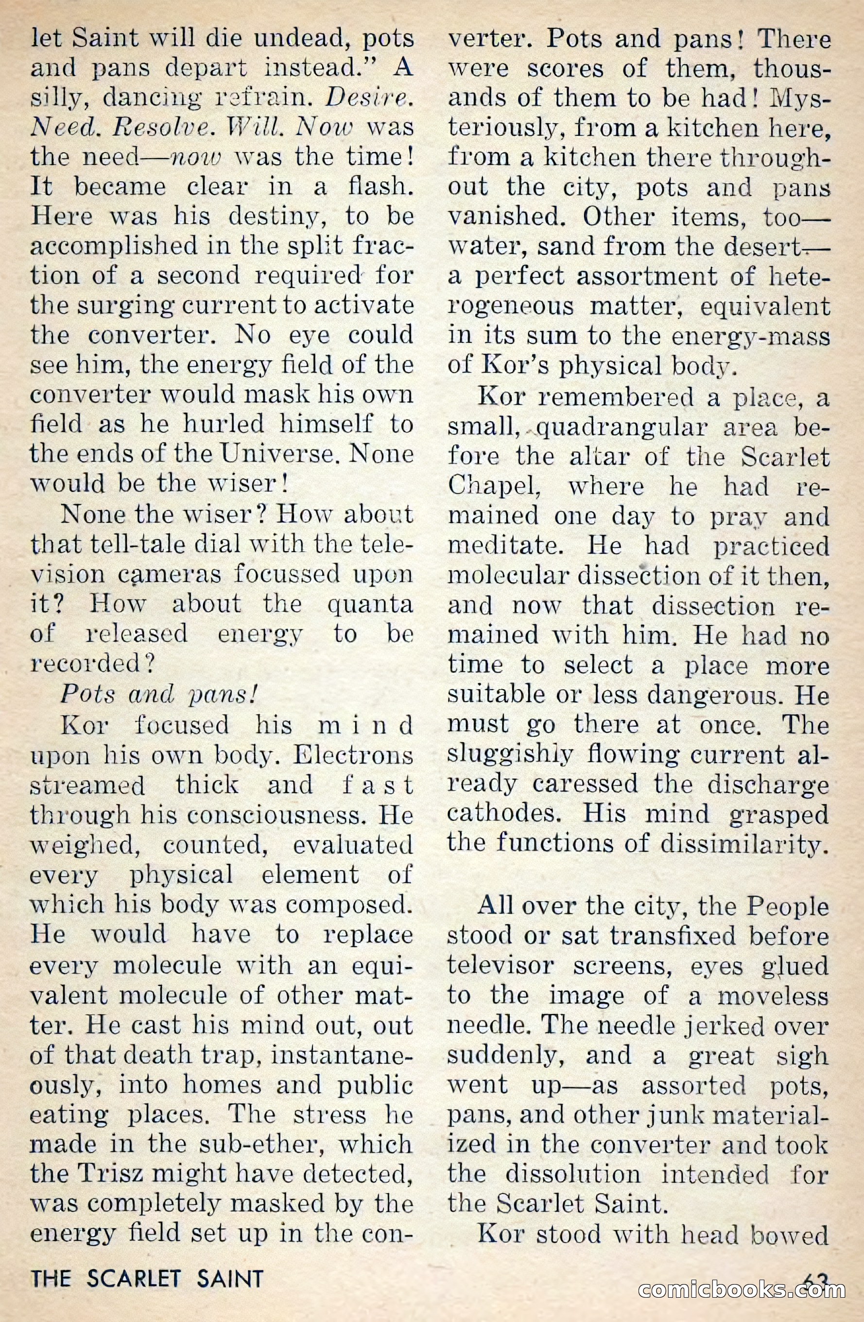 Amazing Stories, March 1956 — page 63 of 130