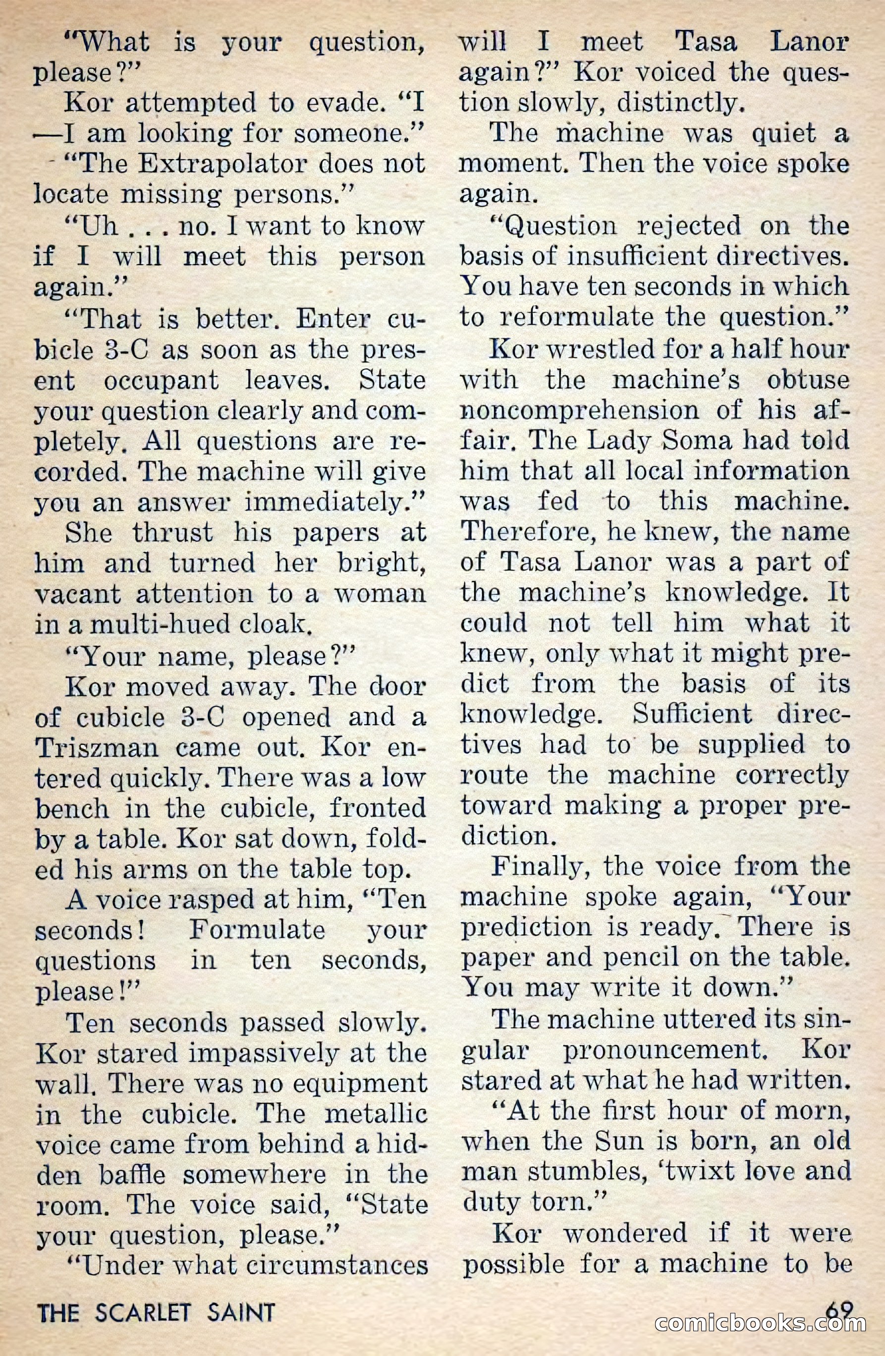 Amazing Stories, March 1956 — page 69 of 130