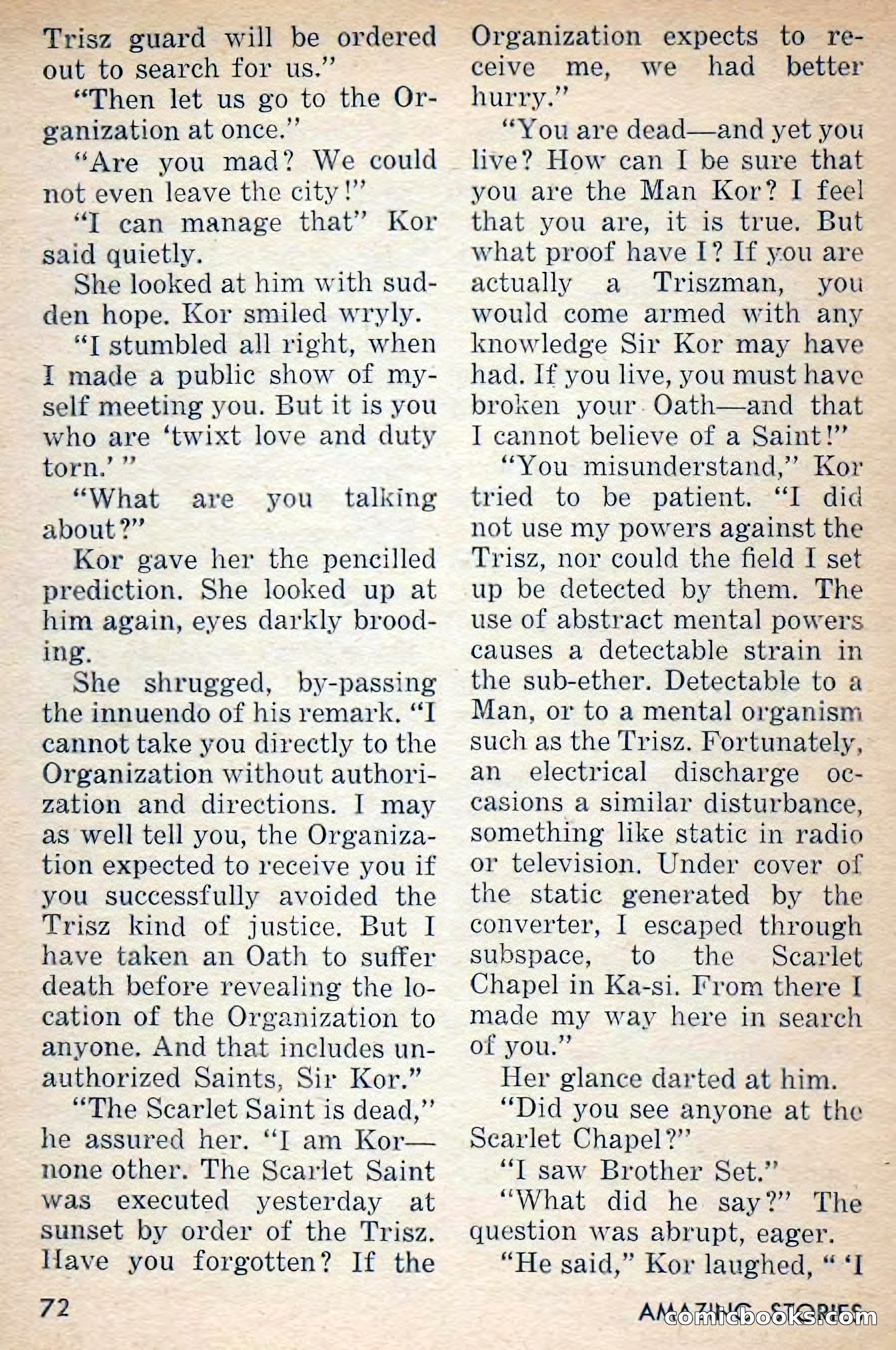 Amazing Stories, March 1956 — page 72 of 130