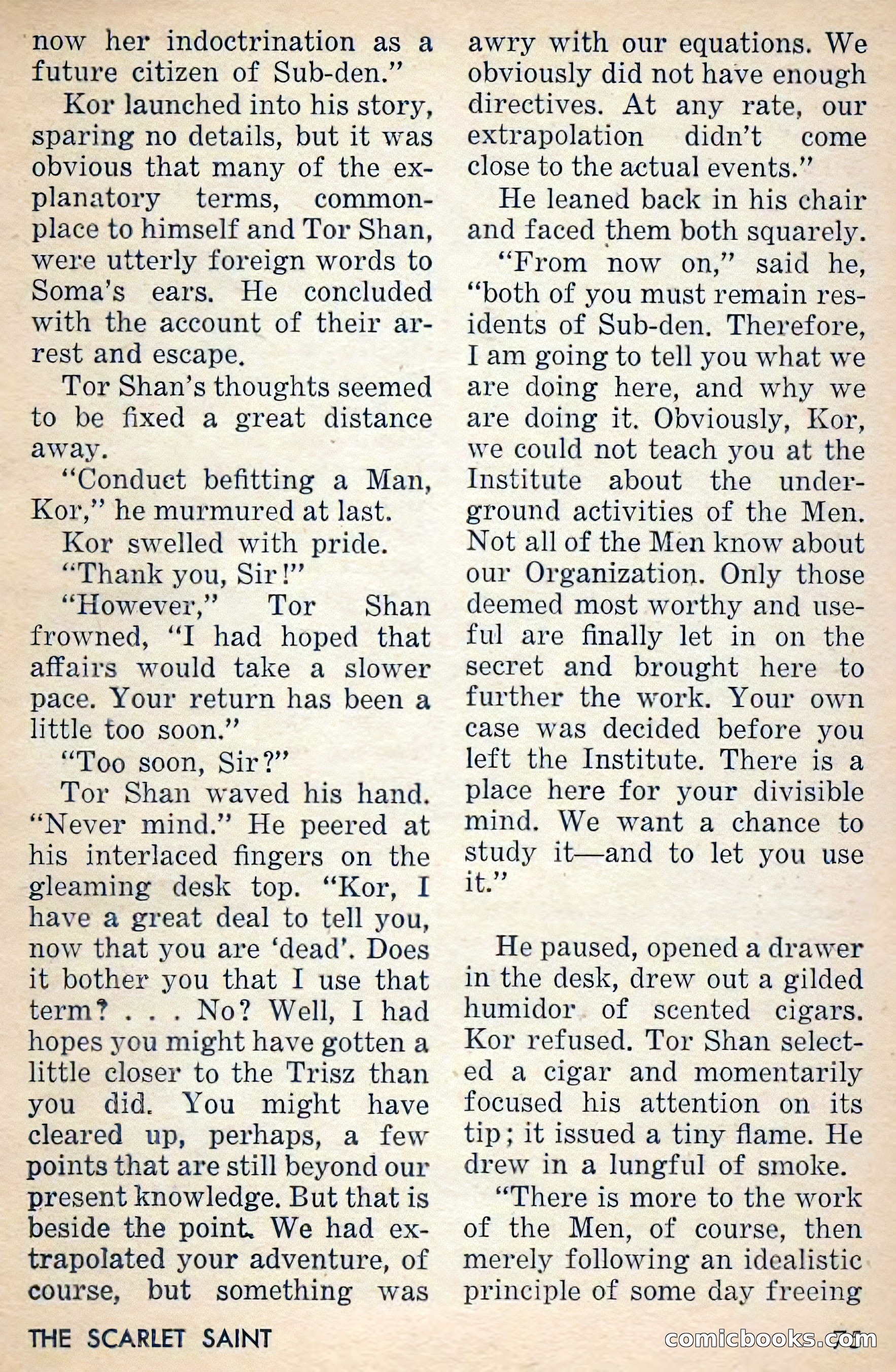 Amazing Stories, March 1956 — page 75 of 130
