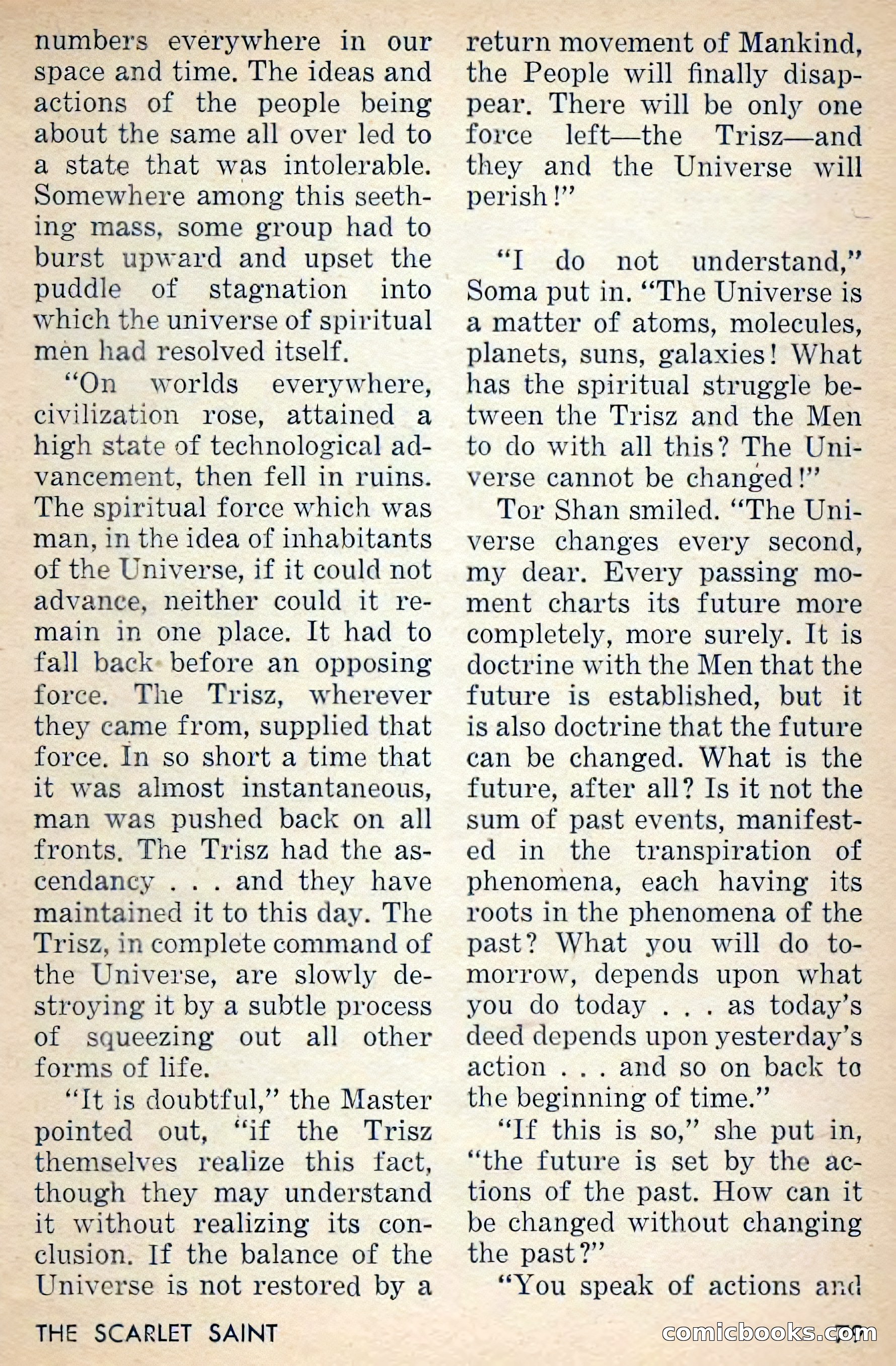 Amazing Stories, March 1956 — page 79 of 130