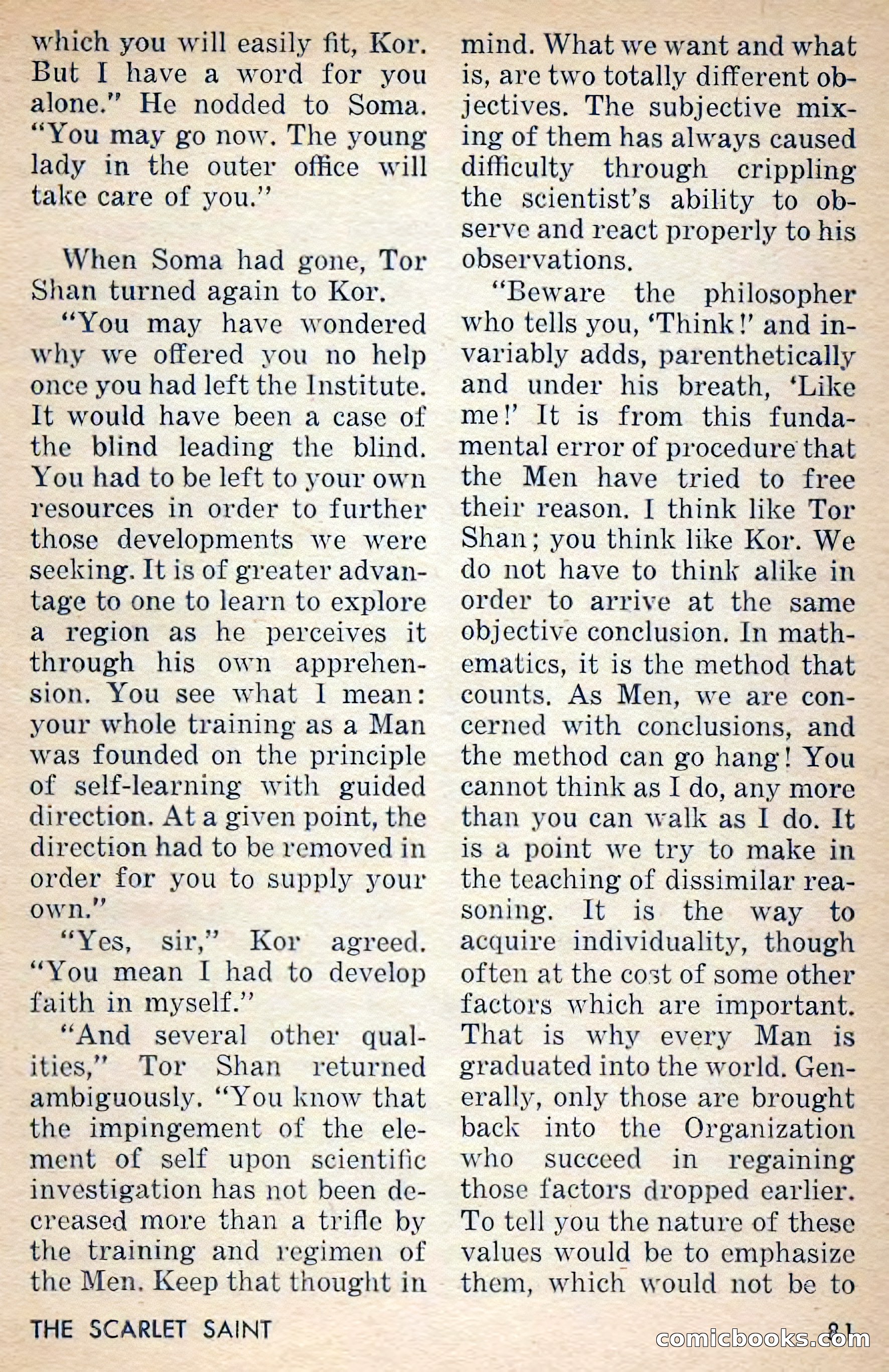 Amazing Stories, March 1956 — page 81 of 130