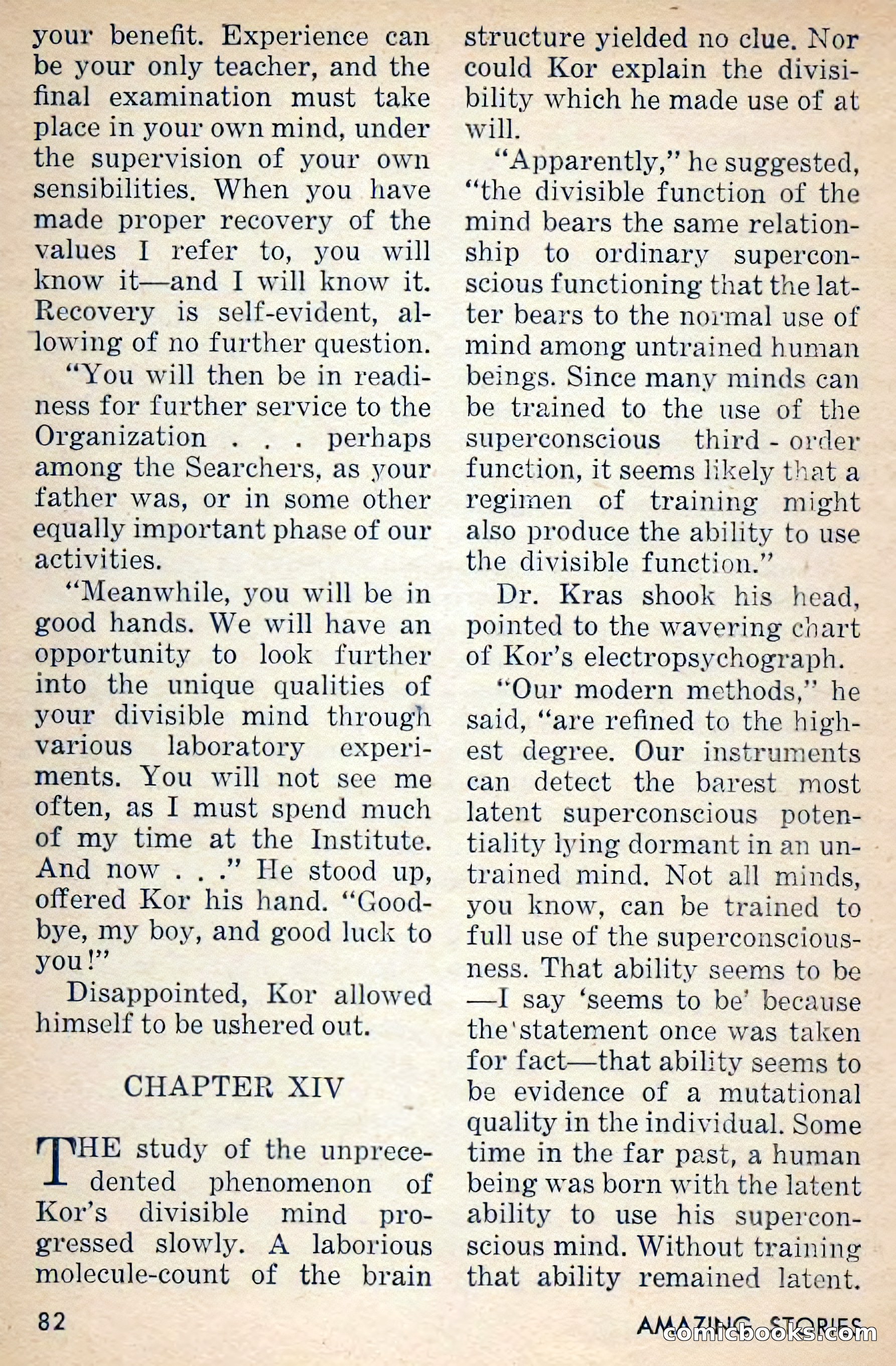 Amazing Stories, March 1956 — page 82 of 130