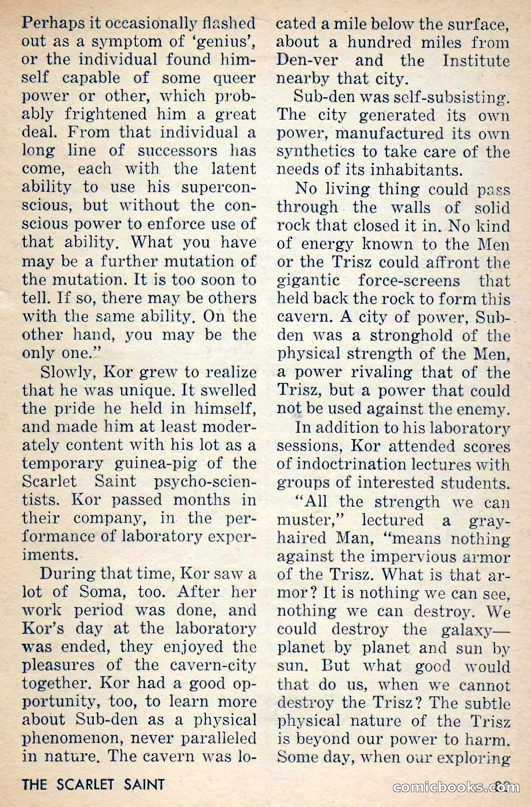 Amazing Stories, March 1956 — page 83 of 130