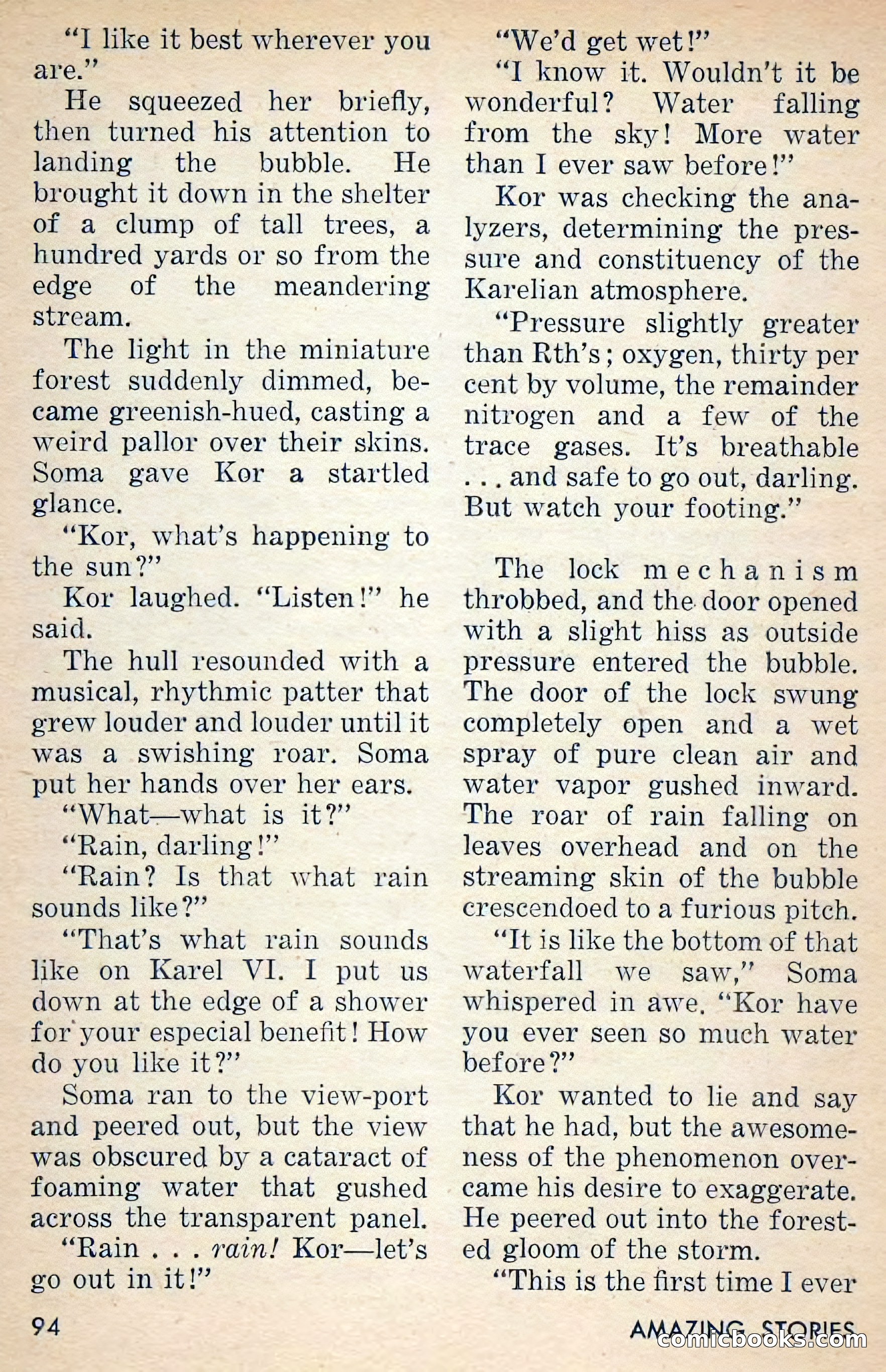 Amazing Stories, March 1956 — page 94 of 130